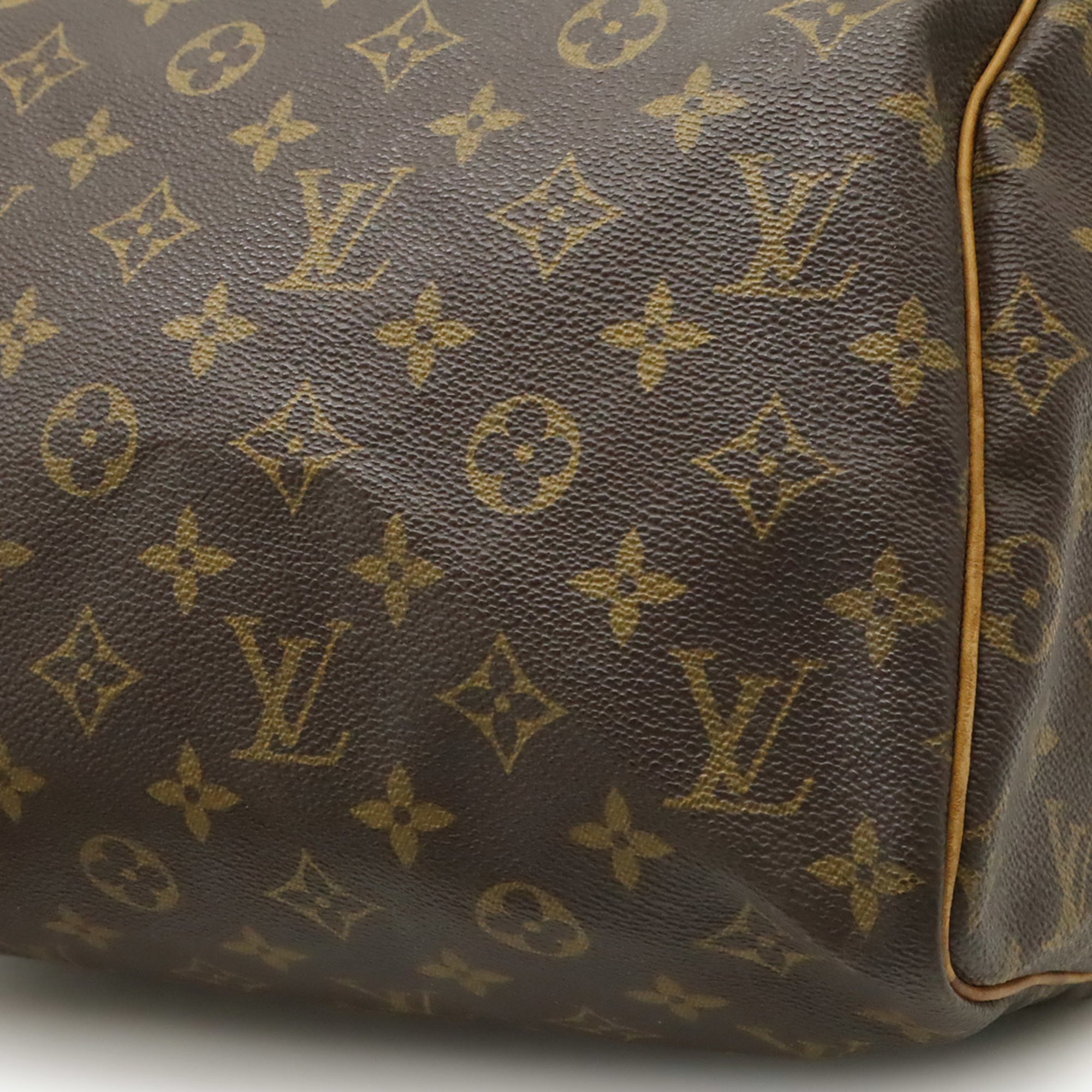 Louis Vuitton Brown Monogram Canvas Pvc Coated Canvas Handbag (Pre-Owned)