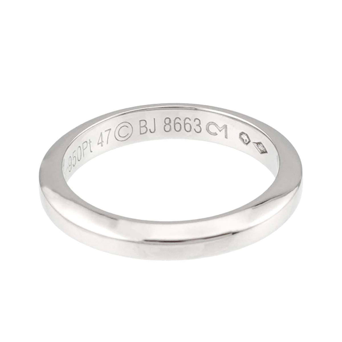 Cartier Platinum 950 Band Ring (Pre-Owned)