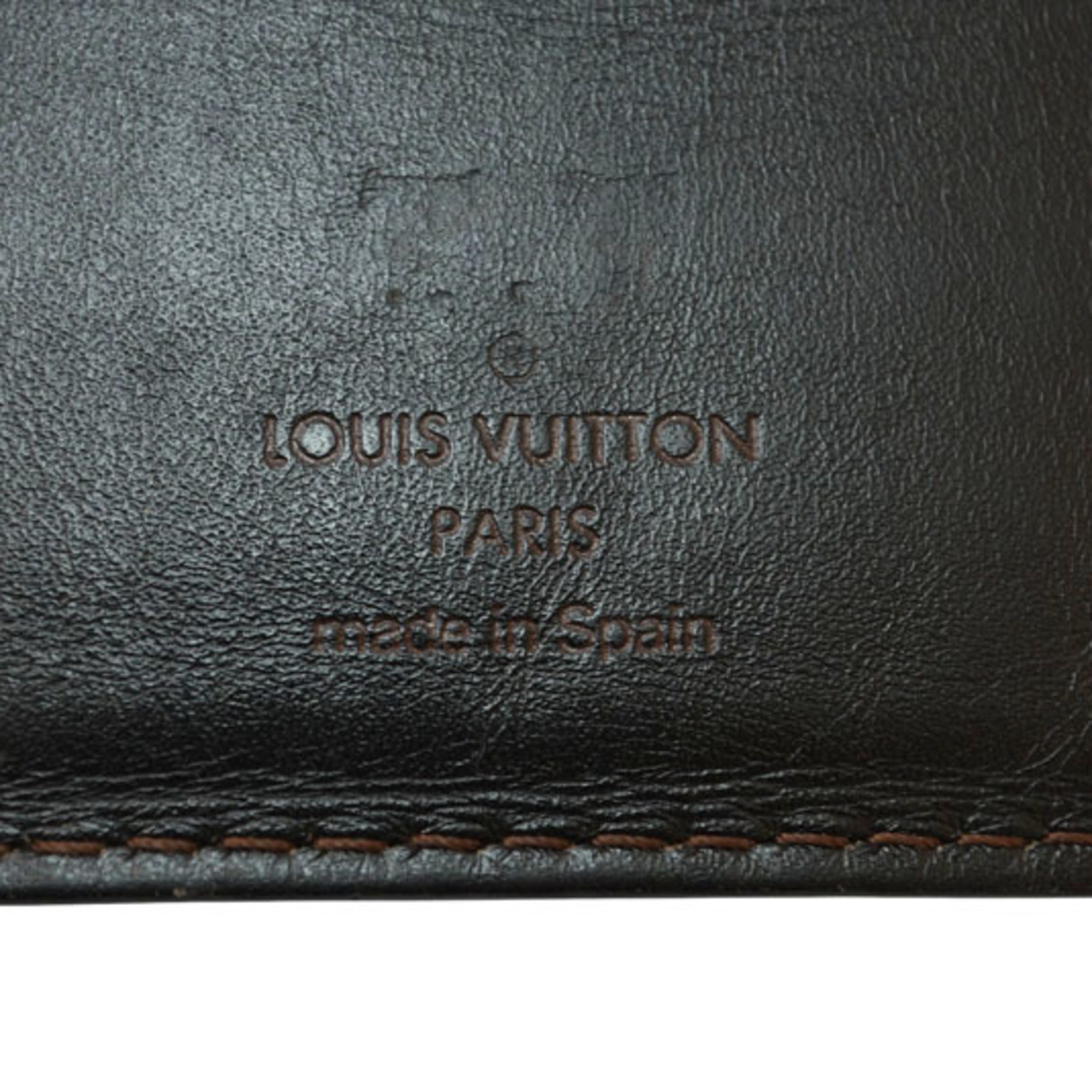 Louis Vuitton Utah Coffee Utah Leather Money Clip (Pre-Owned)
