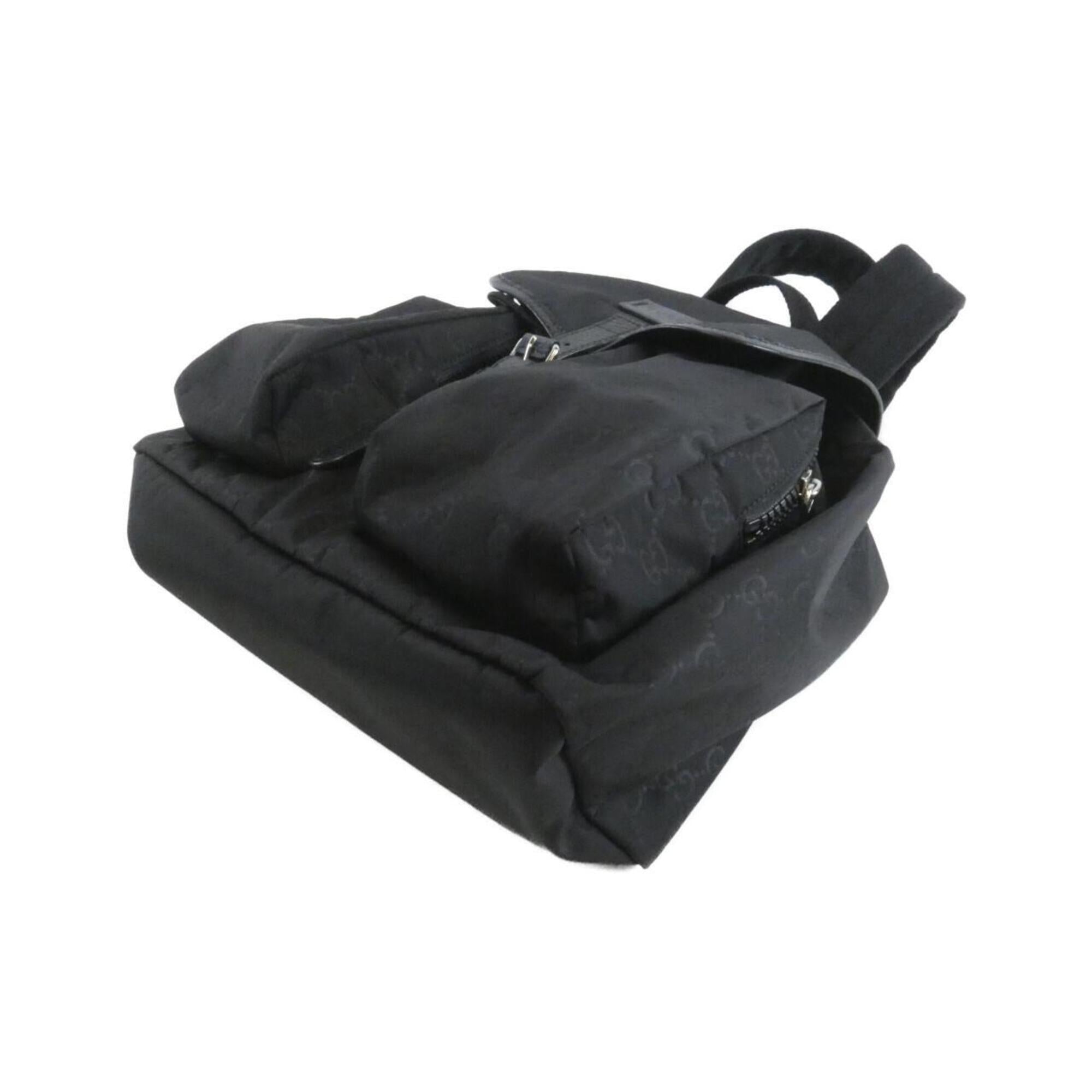 Gucci Black Nylon Backpack (Pre-Owned)