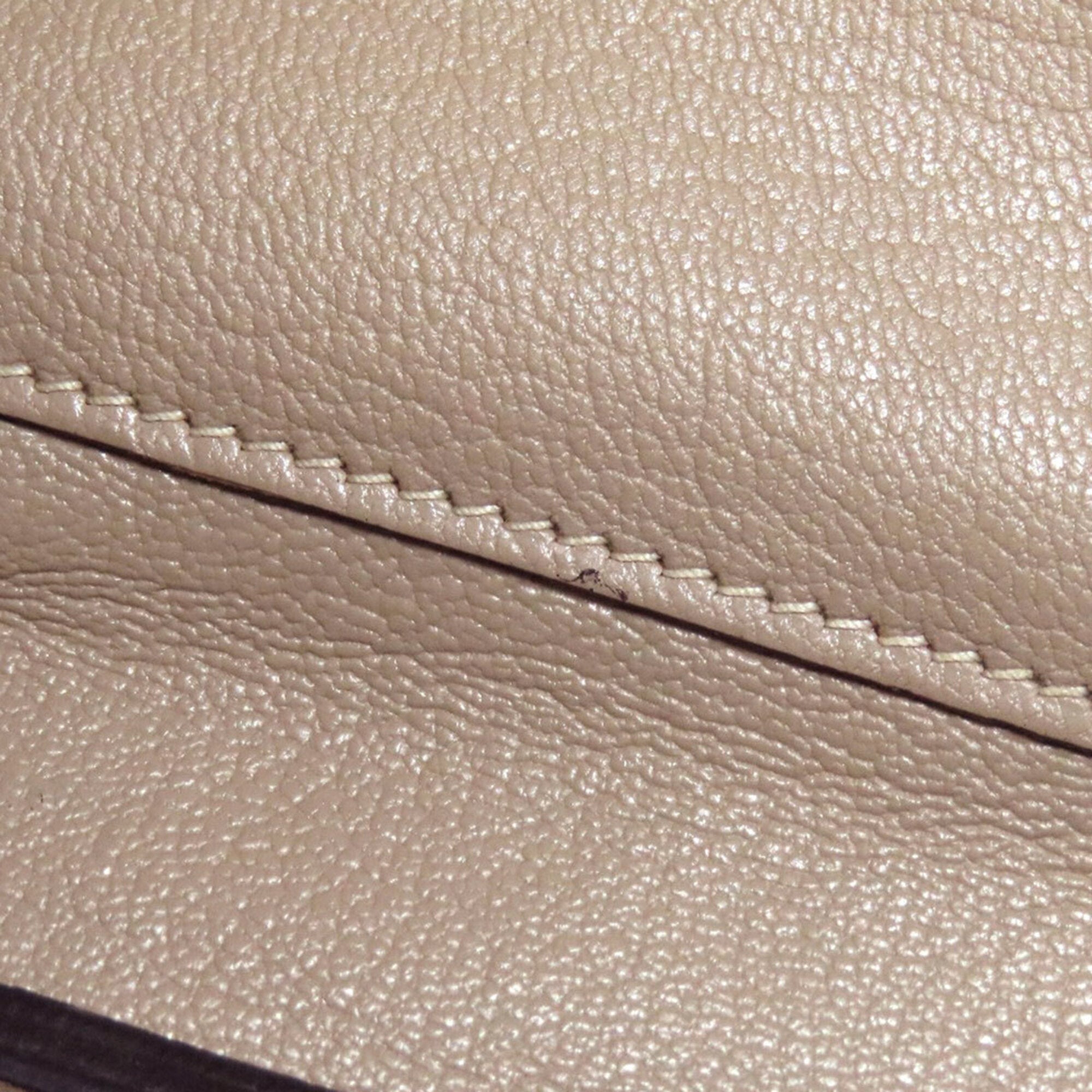 Hermes Beige Togo Leather Handbag (Pre-Owned)