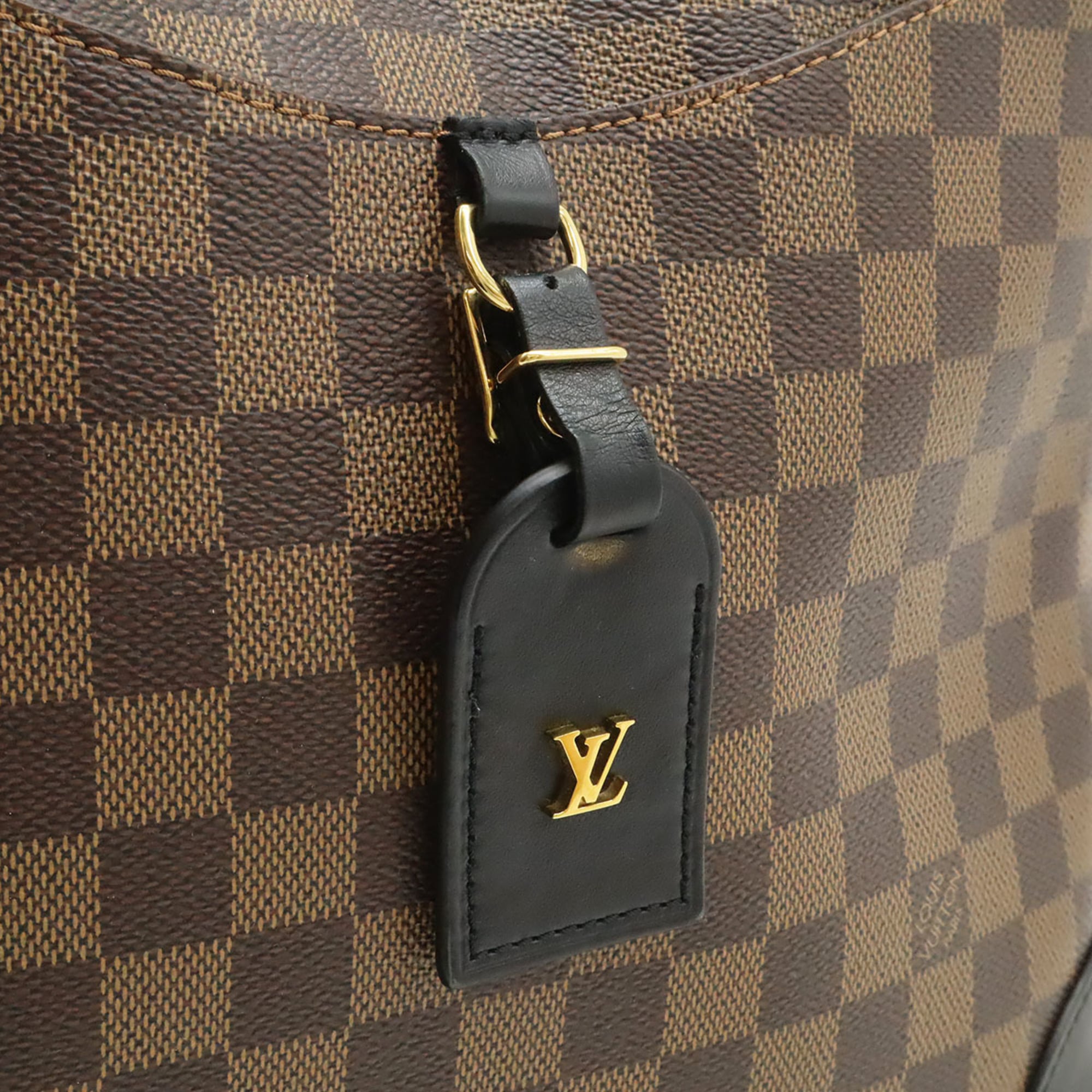 Louis Vuitton Brown Damier Canvas Monogram Monogram Shoulder Bag (Pre-Owned)