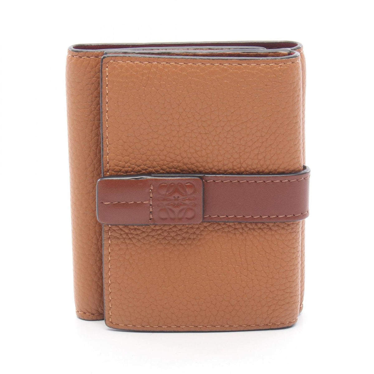 Loewe Brown Leather Wallet (Tri-Fold) (Pre-Owned)