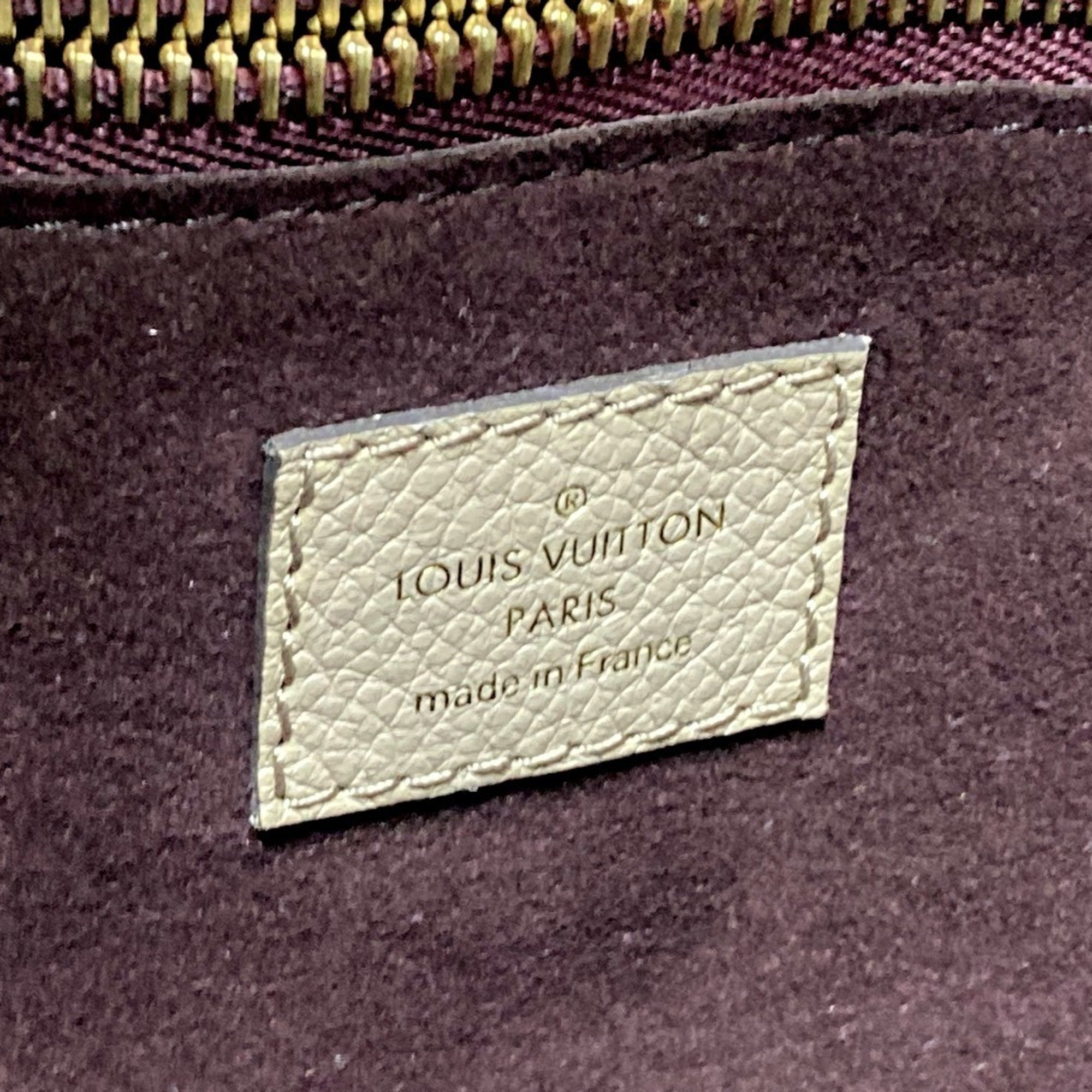Louis Vuitton Grayish Monogram Empreinte Shoulder Bag Tote Bag (Pre-Owned)