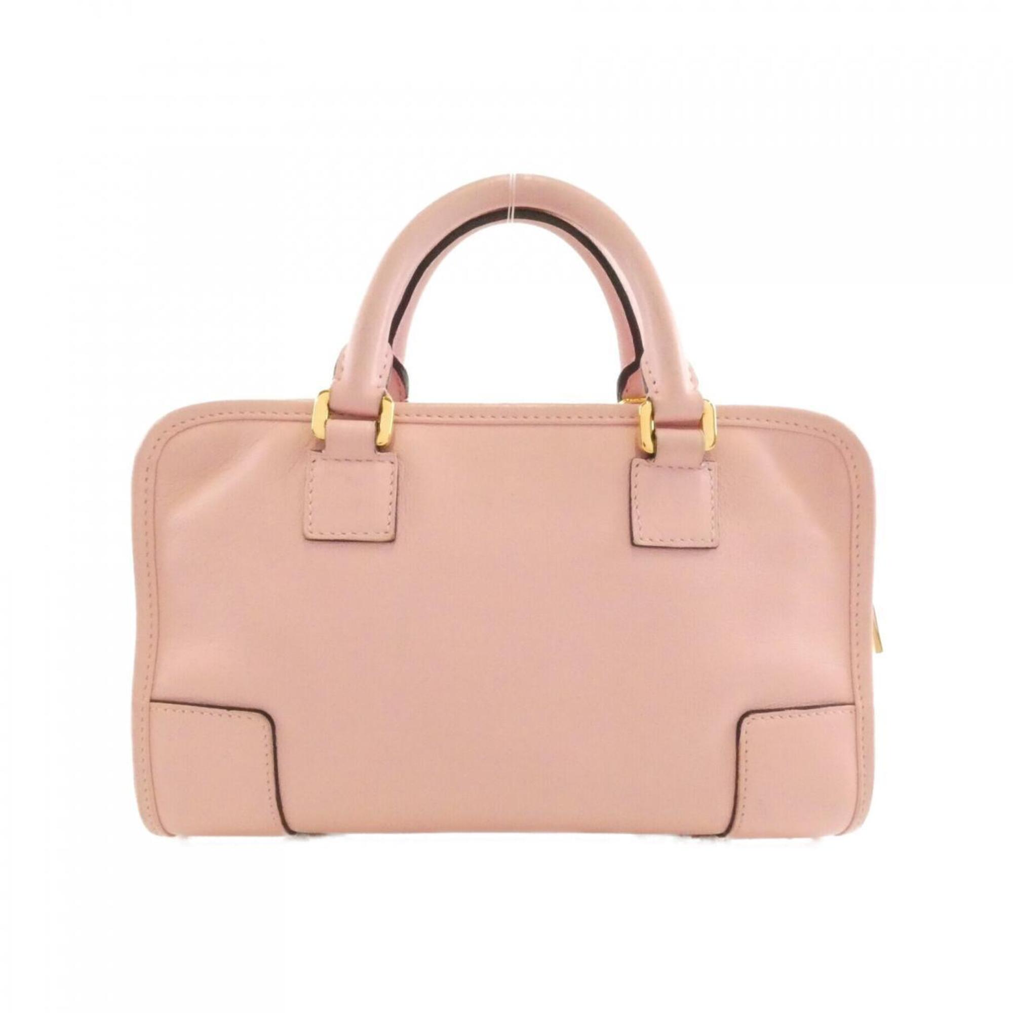 Loewe Pink Leather Handbag (Pre-Owned)
