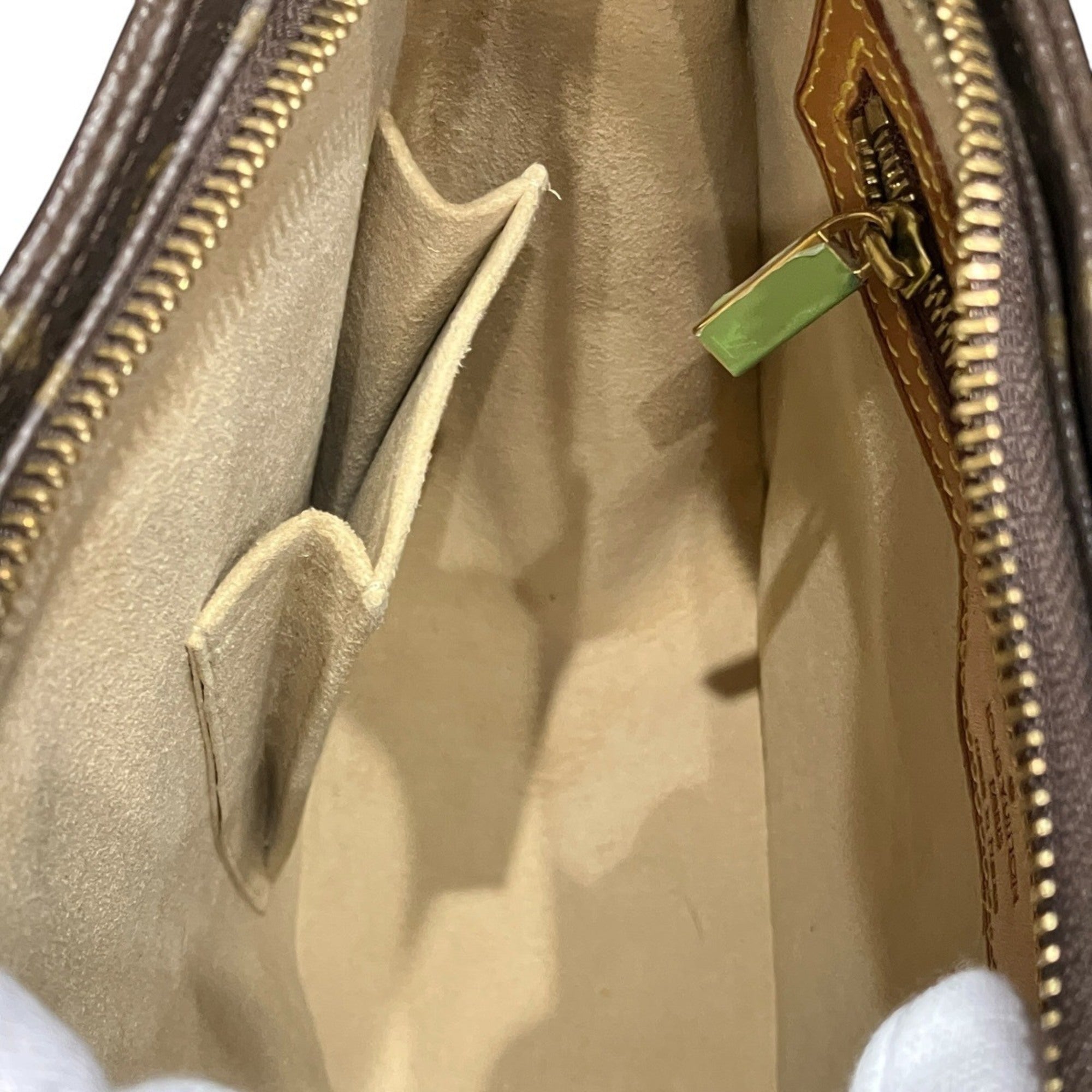 Louis Vuitton Brown Monogram Canvas Pvc Coated Canvas Leather Shoulder Bag (Pre-Owned)