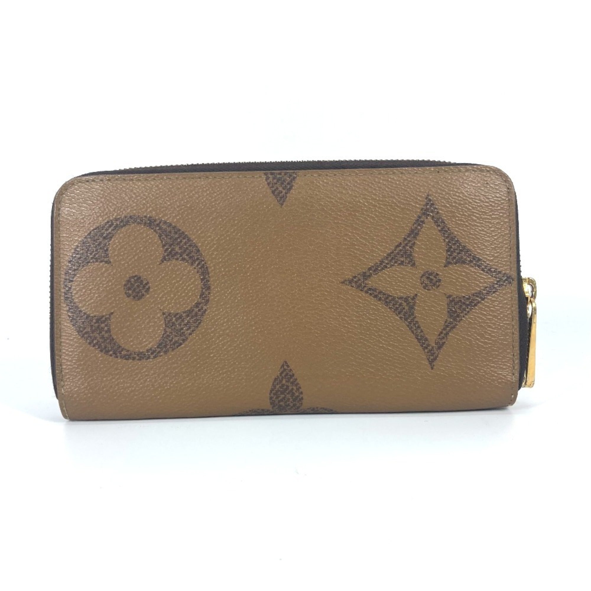 Louis Vuitton Brown Monogram Reverse Long Wallet (Bi-Fold) (Pre-Owned)