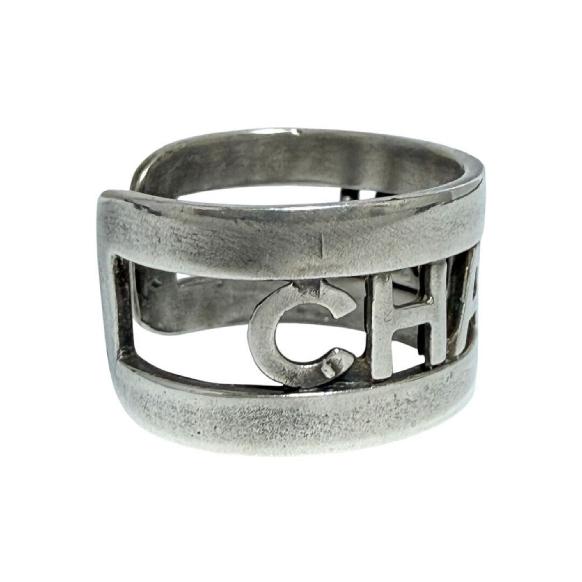 Chanel Metal Band Ring (Pre-Owned)