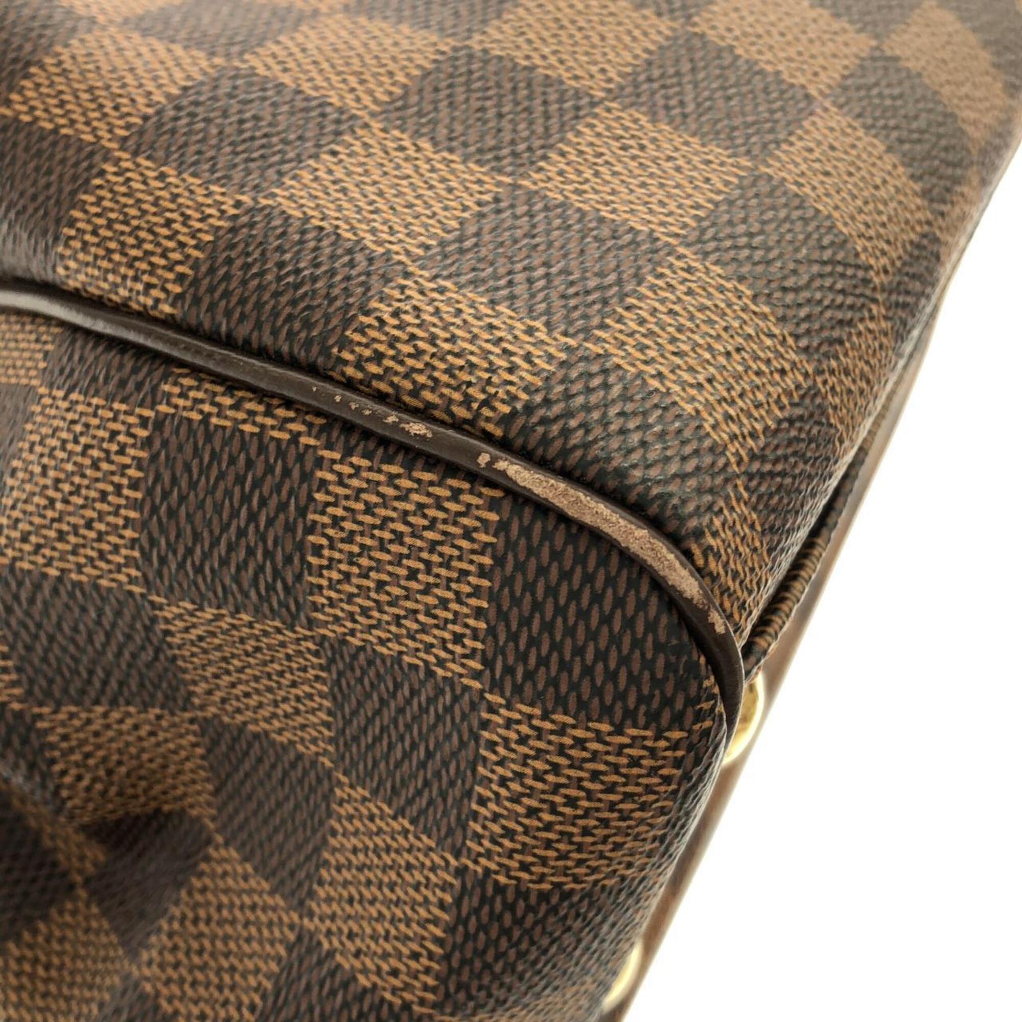Louis Vuitton Brown Coated Canvas Handbag (Pre-Owned)