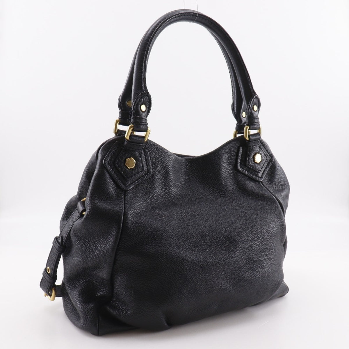 Marc By Marc Jacobs Black Leather Tote Bag (Pre-Owned)