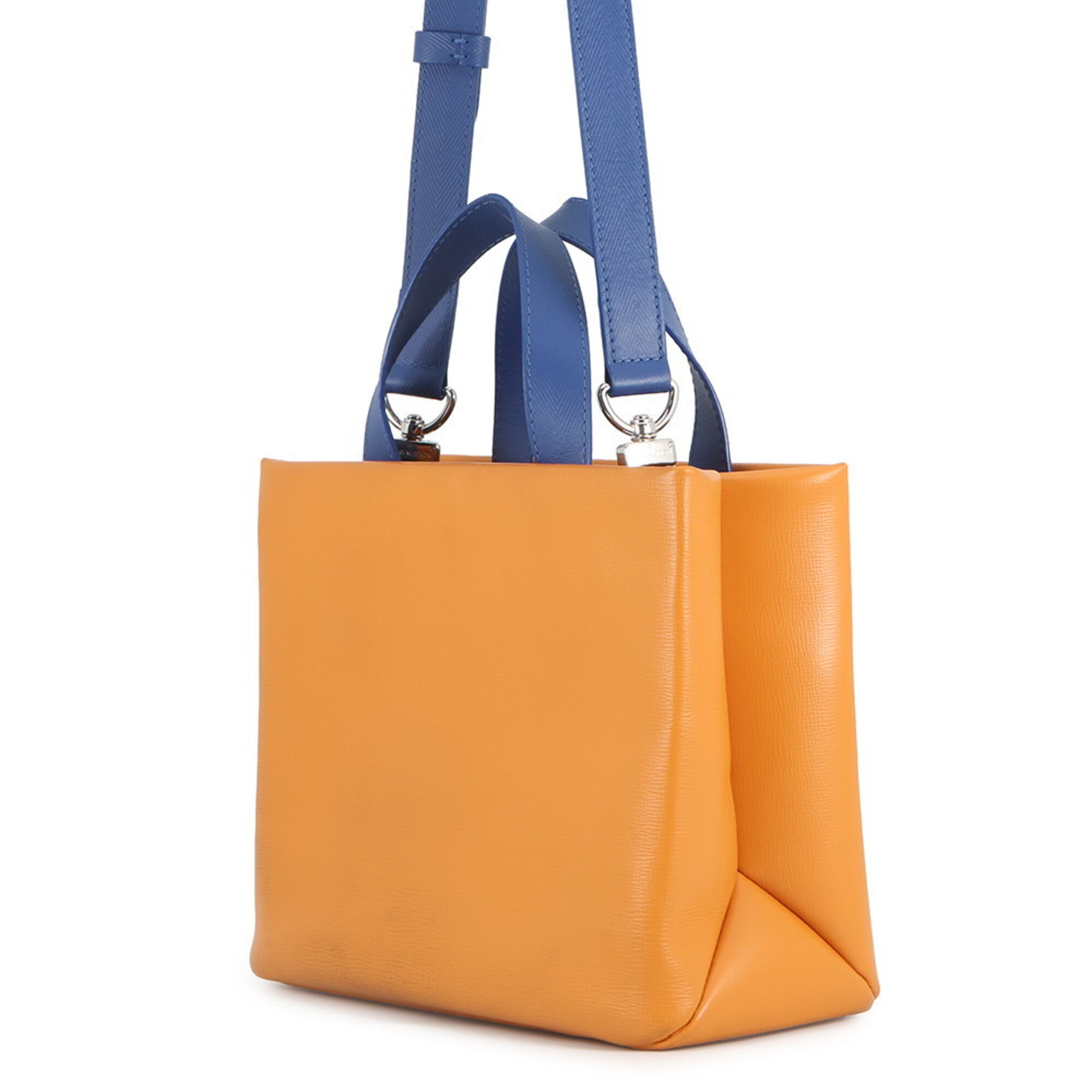 Louis Vuitton Saffron Leather Handbag Tote Bag (Pre-Owned)