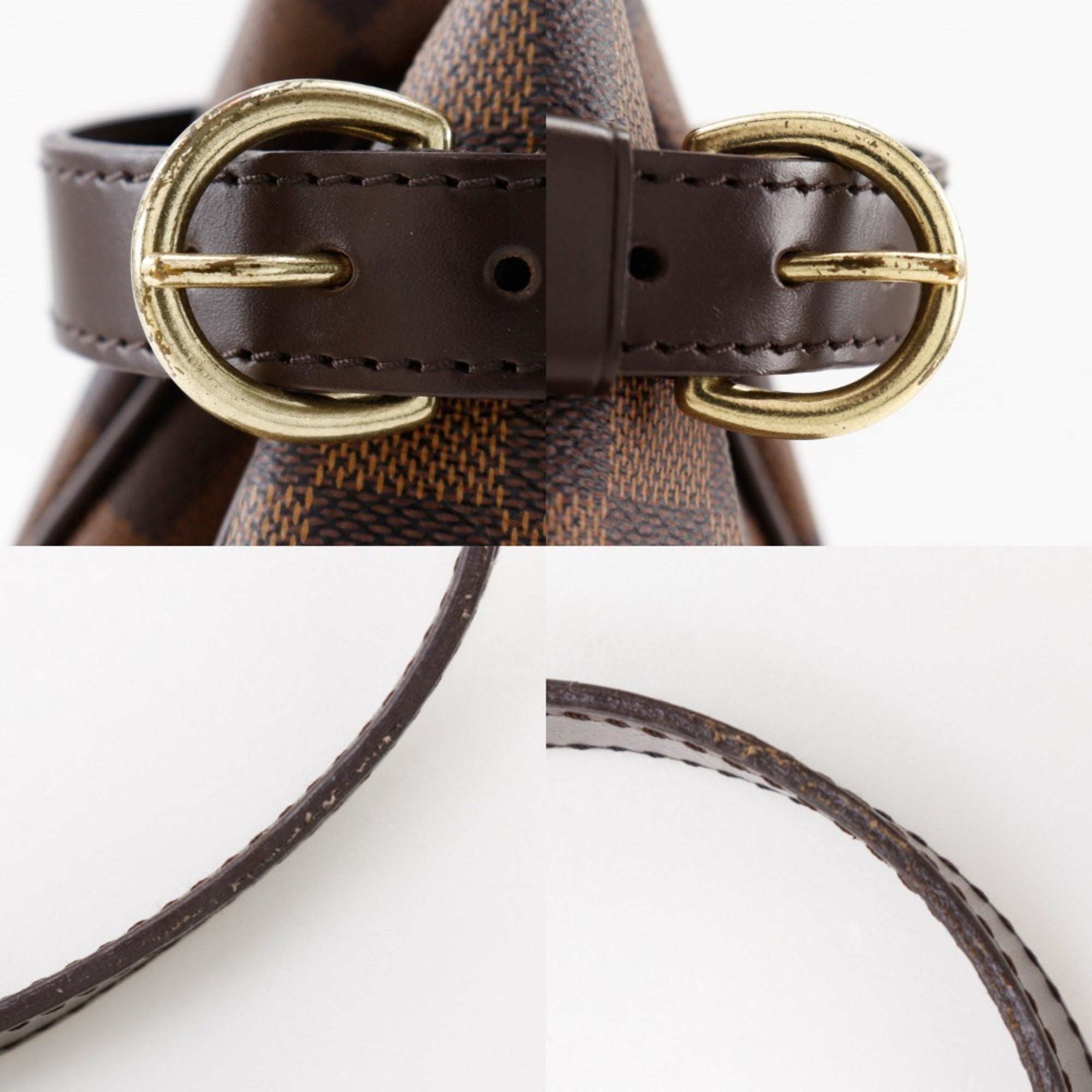 Louis Vuitton Brown Damier Canvas Tote Bag (Pre-Owned)