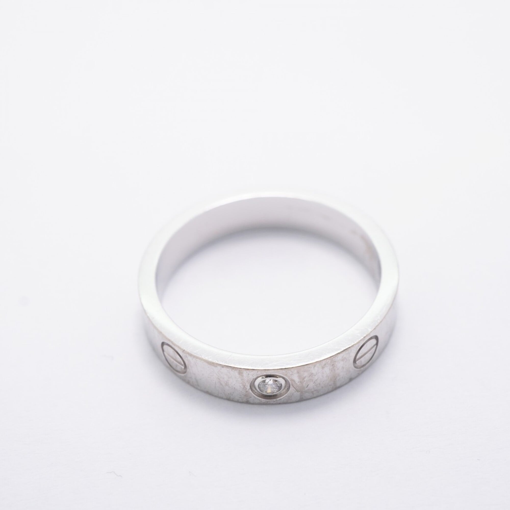 Cartier White Gold (18K) Band Ring (Pre-Owned)