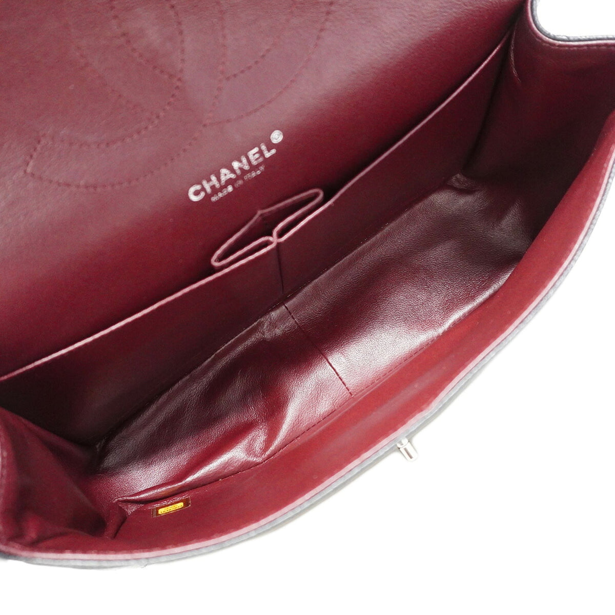 Chanel Black Grained Calfskin Shoulder Bag (Pre-Owned)