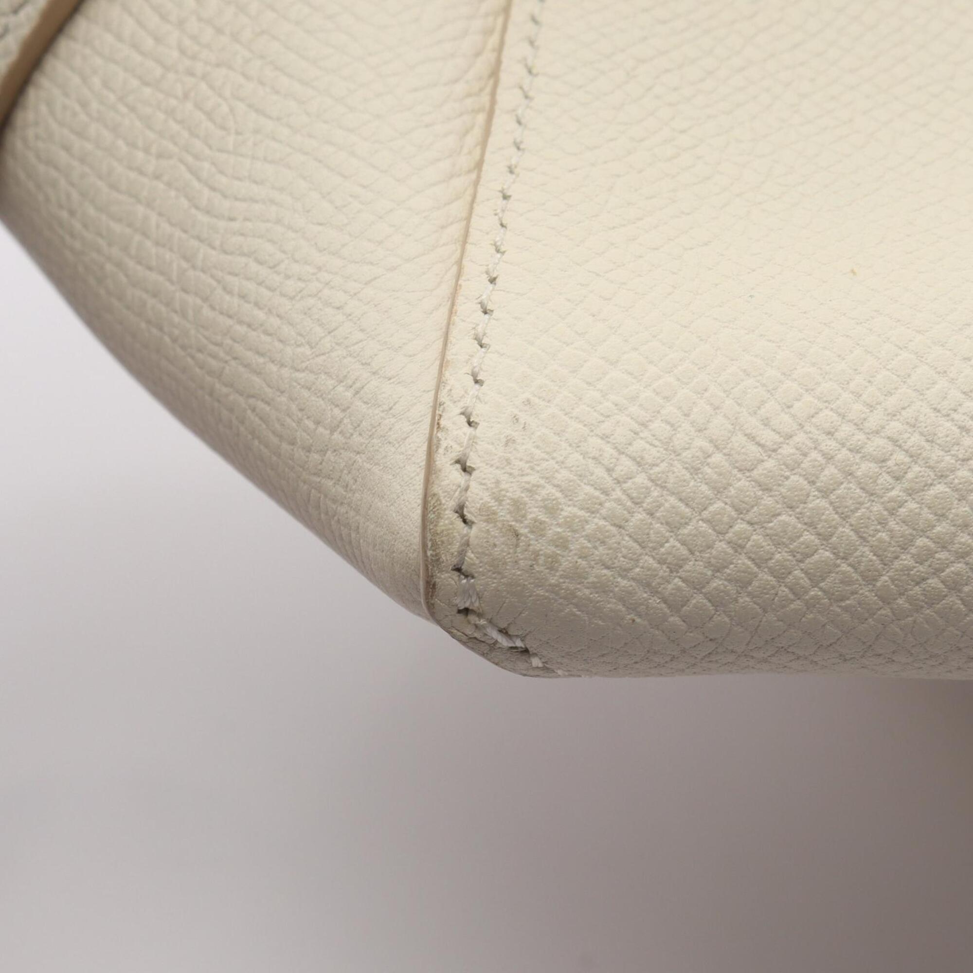 Celine White Leather Handbag (Pre-Owned)