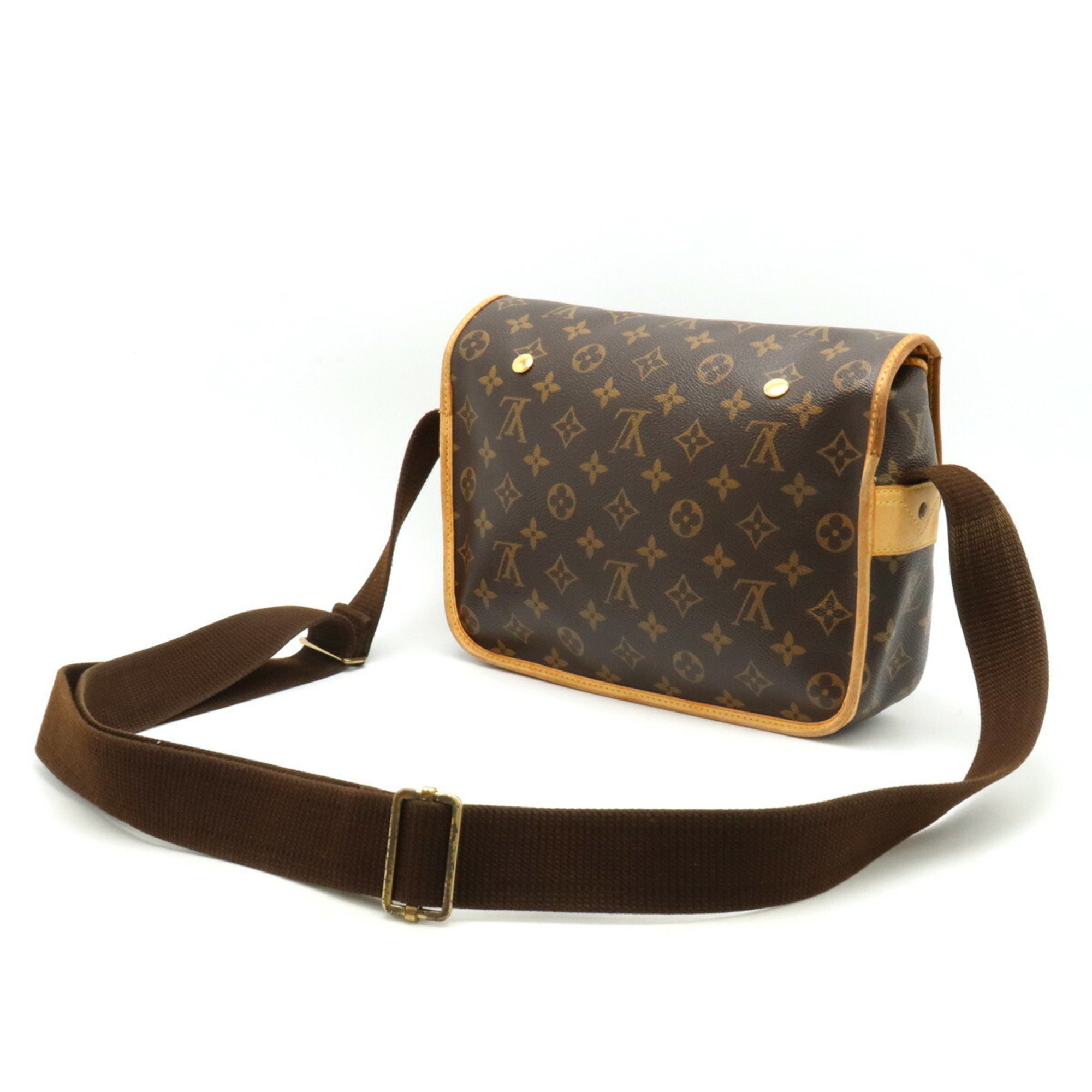 Louis Vuitton Black Monogram Monogram Shoulder Bag (Pre-Owned)