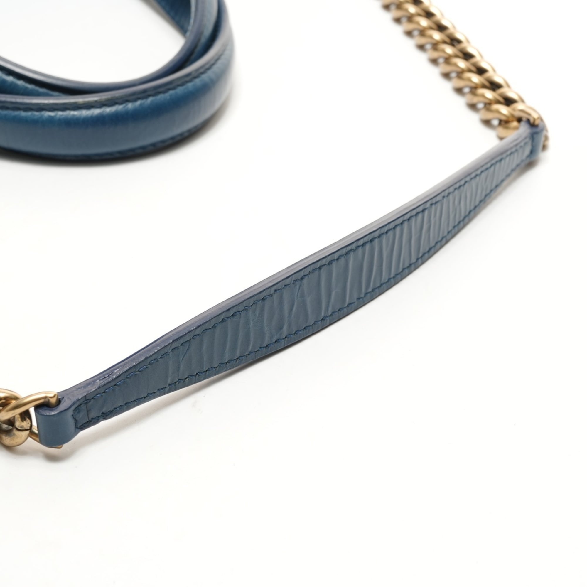 Chanel Blue Handbag (Pre-Owned)