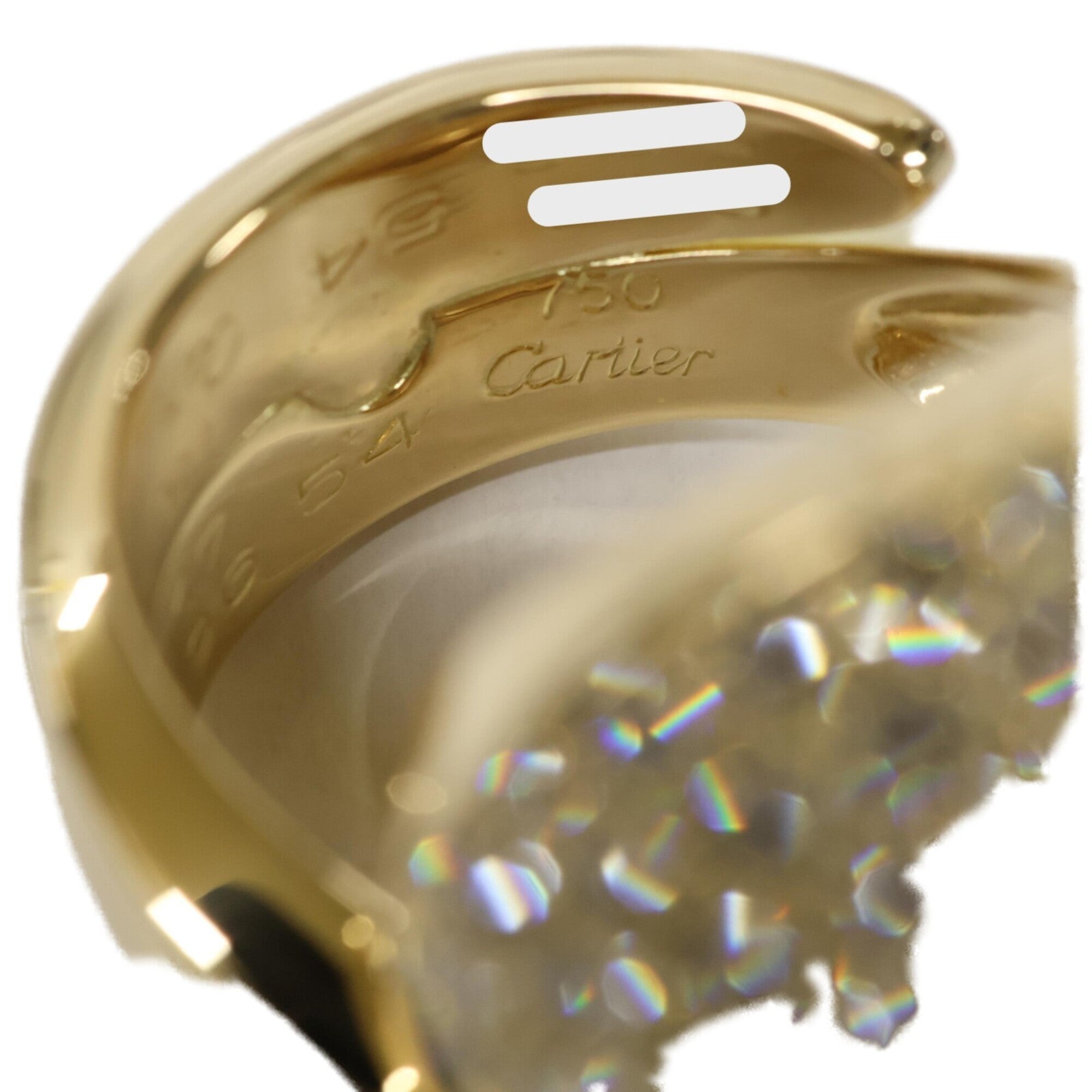Cartier Gold Yellow Gold (18K) Band Ring (Pre-Owned)