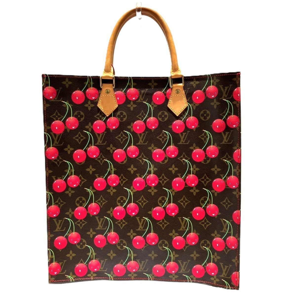 Louis Vuitton Brown Monogram Cherry Monogram Tote Bag (Pre-Owned)