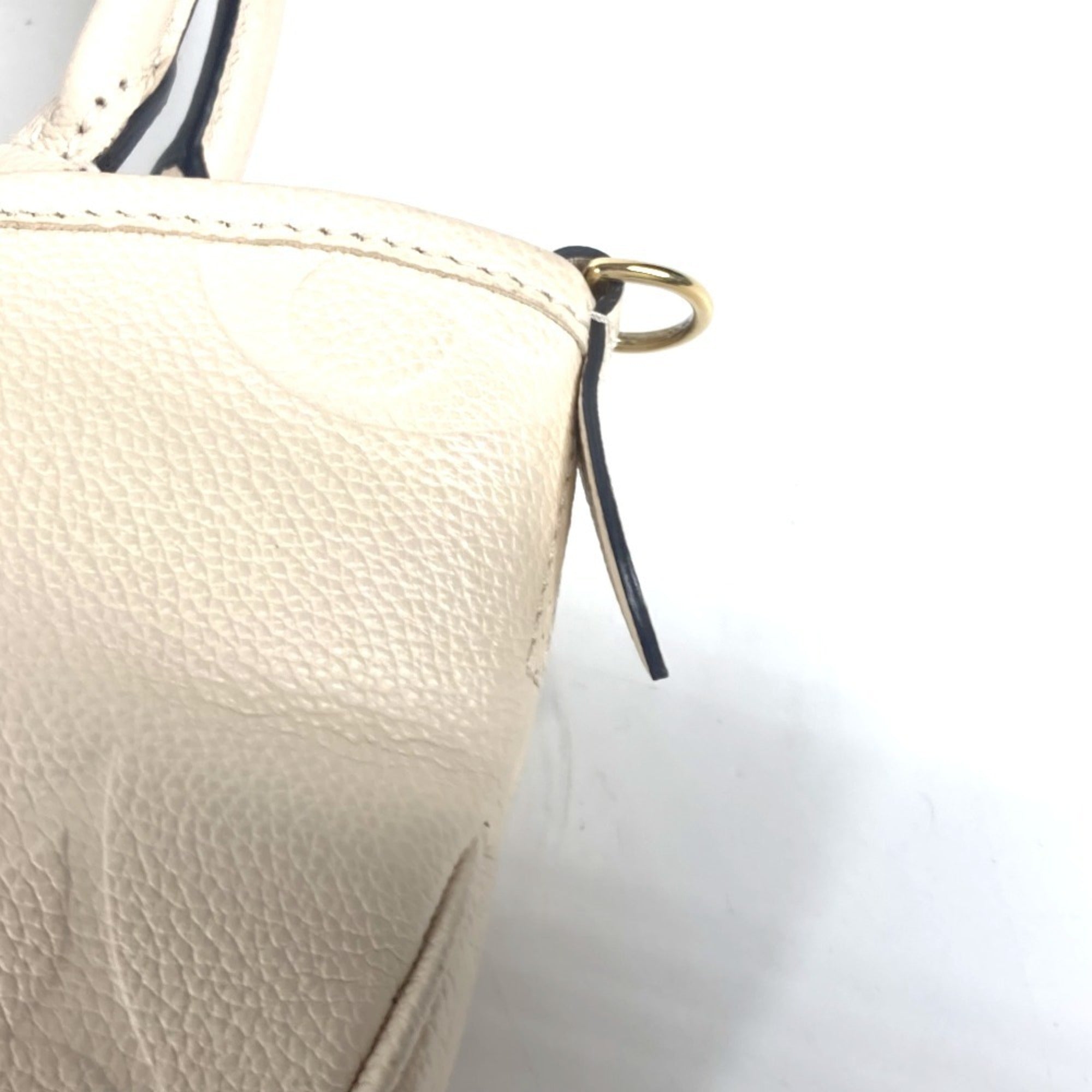 Louis Vuitton White Monogram Empreinte Handbag Shoulder Bag Tote Bag (Pre-Owned)
