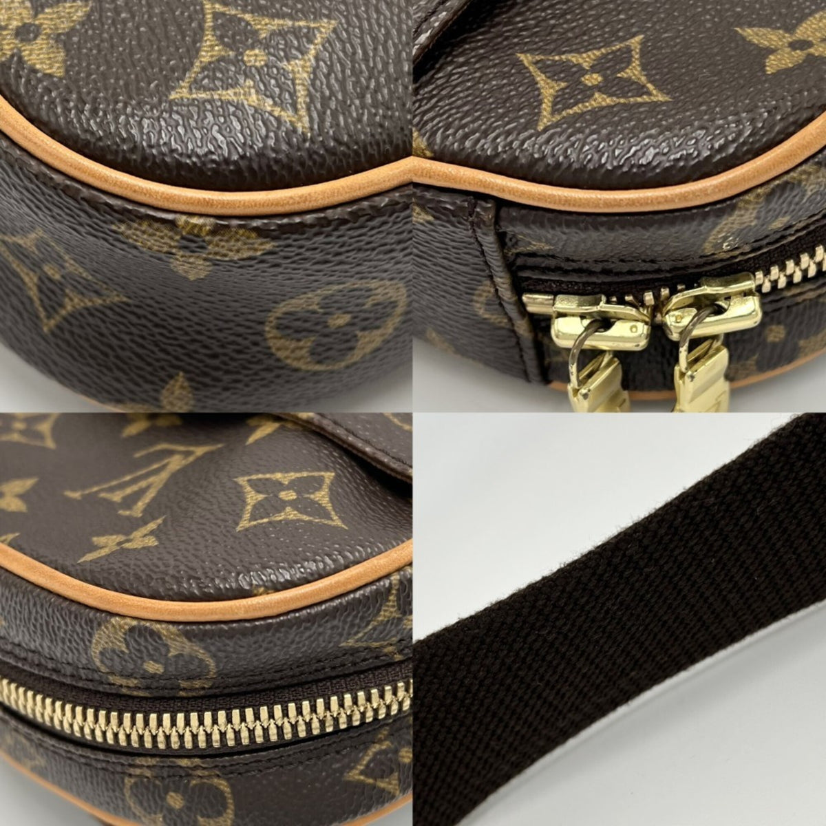 Louis Vuitton Brown Monogram Sling Bag (Pre-Owned)