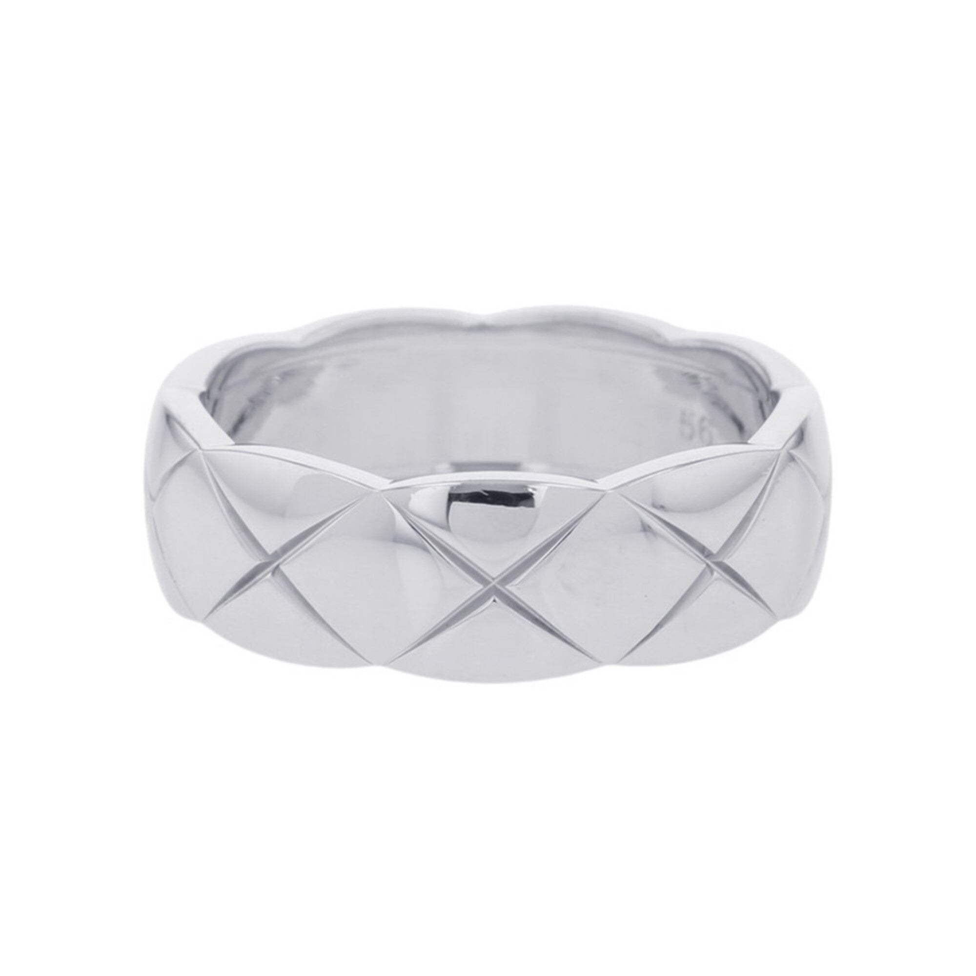 Chanel White Gold (18K) Band Ring (Pre-Owned)