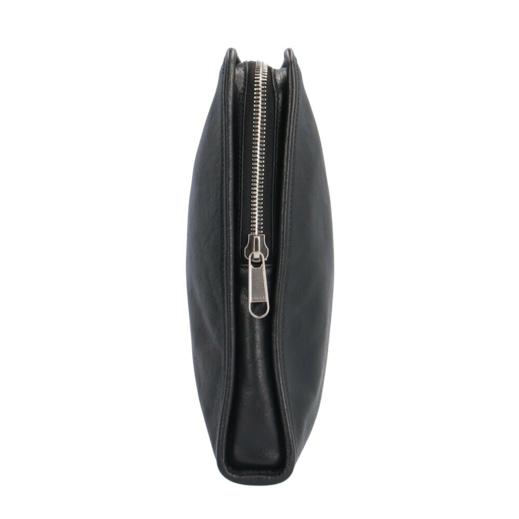 Gucci Daily Black Leather Clutch Bag (Pre-Owned)