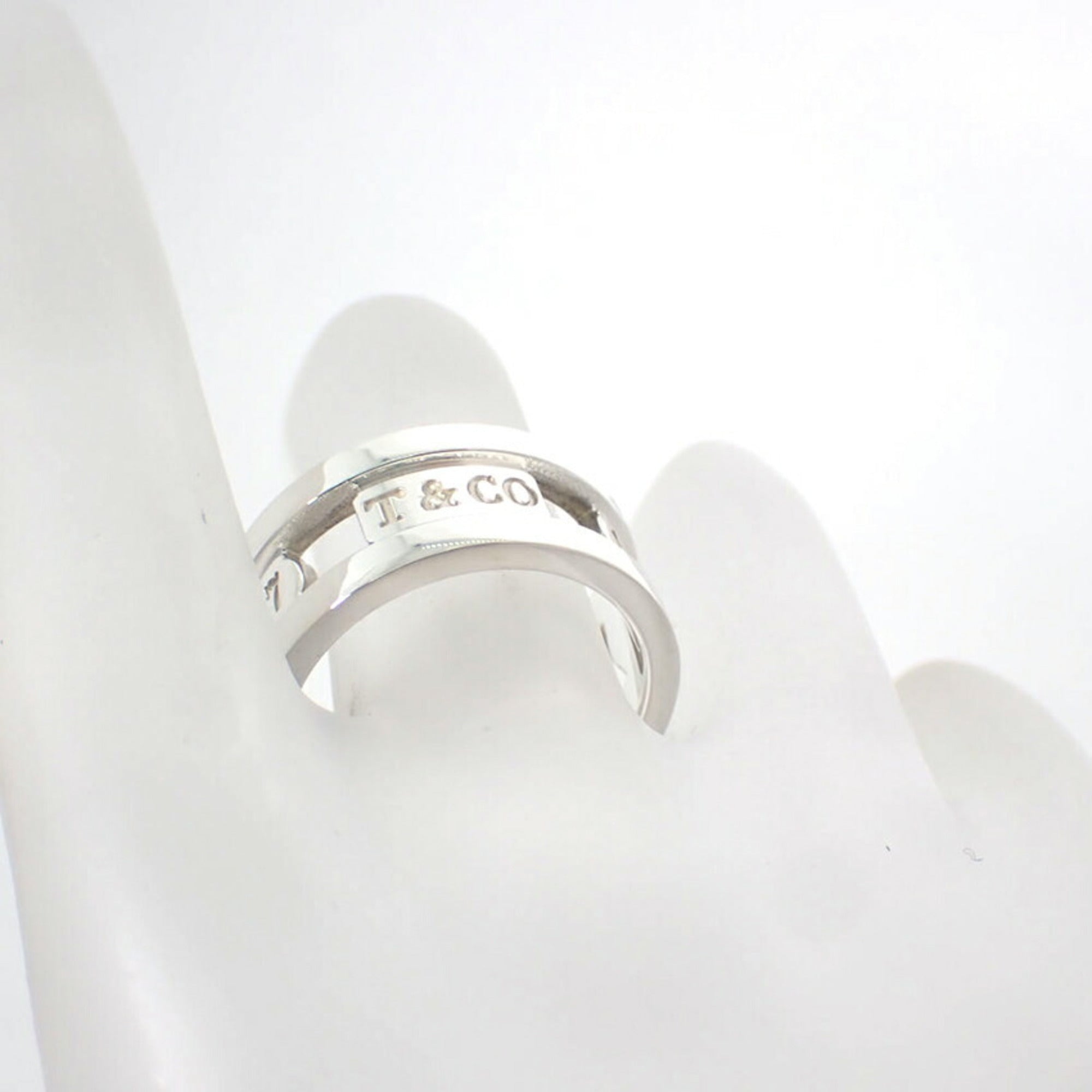 Tiffany Sterling Silver 925 Band Ring (Pre-Owned)