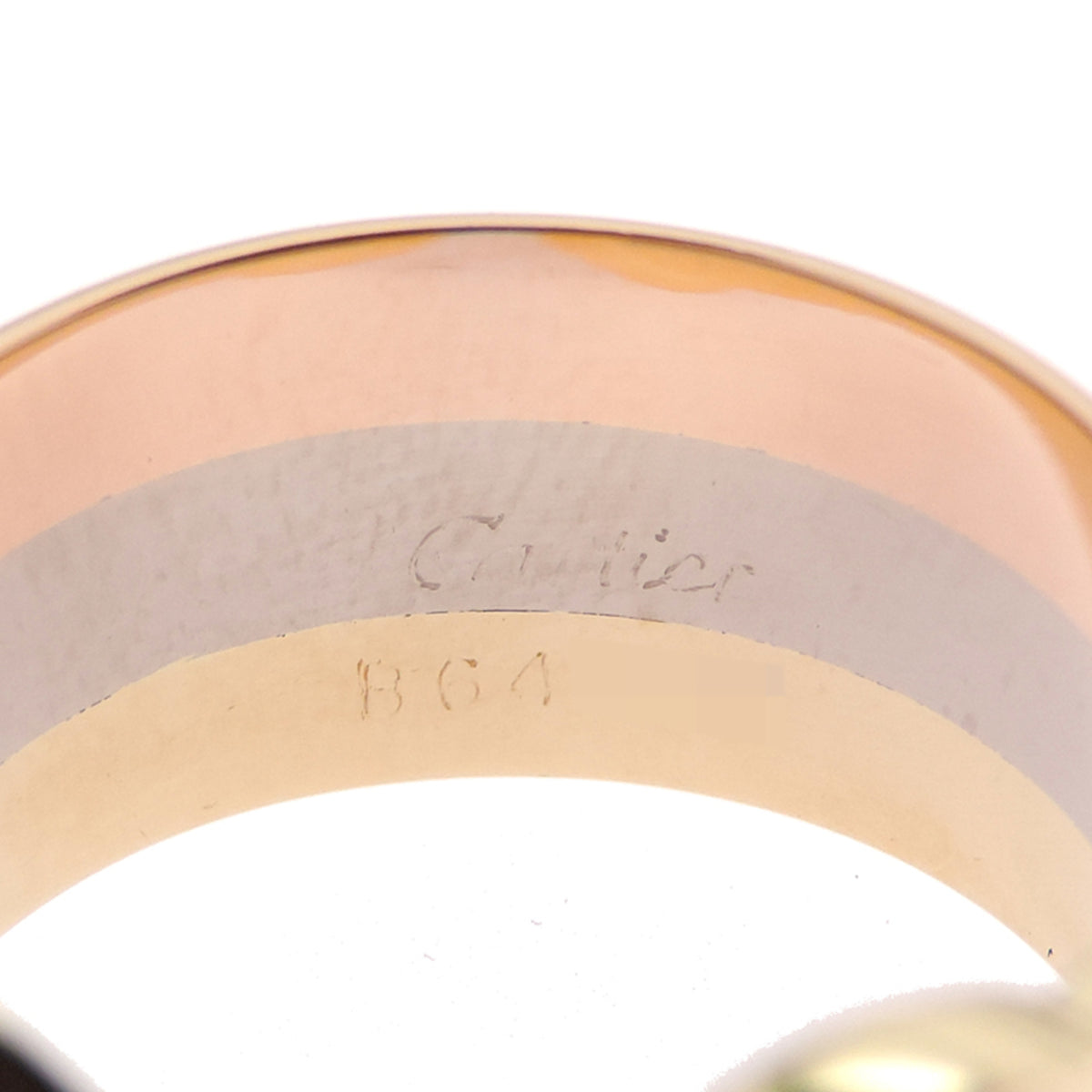 Cartier Yellow Gold (18K) Pink Gold (18K) White Gold (18K) Band Ring (Pre-Owned)