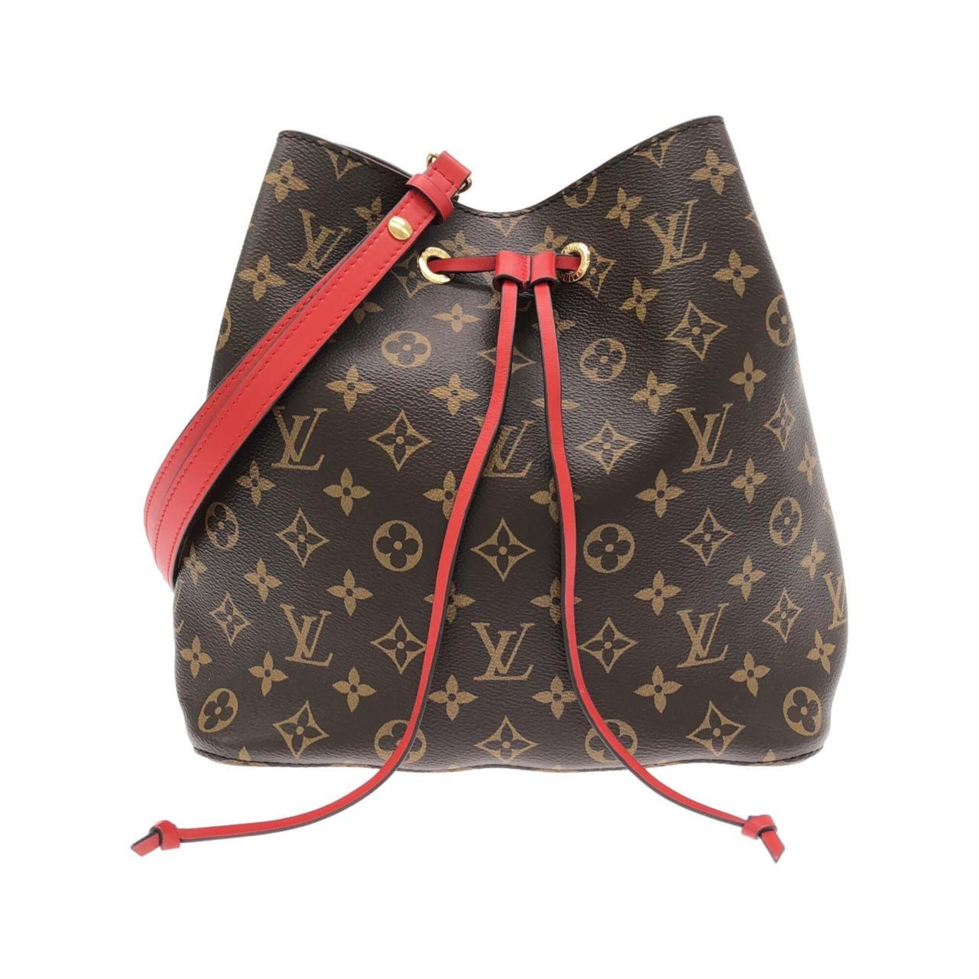 Louis Vuitton Brown Coated Canvas Shoulder Bag (Pre-Owned)