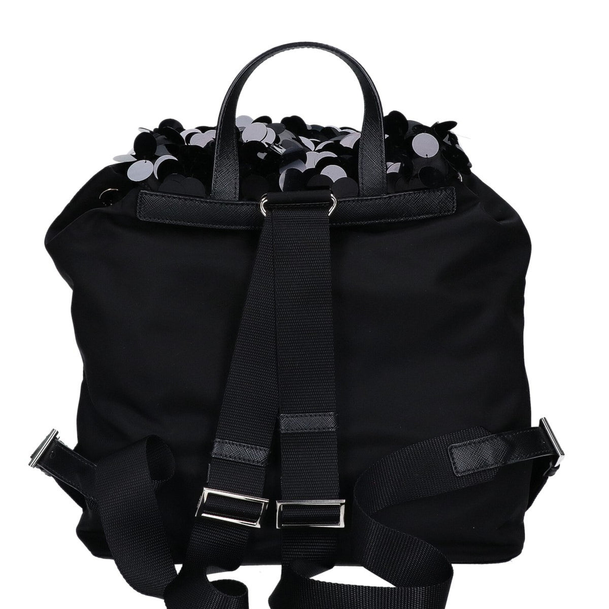 Prada Black Nylon Backpack (Pre-Owned)