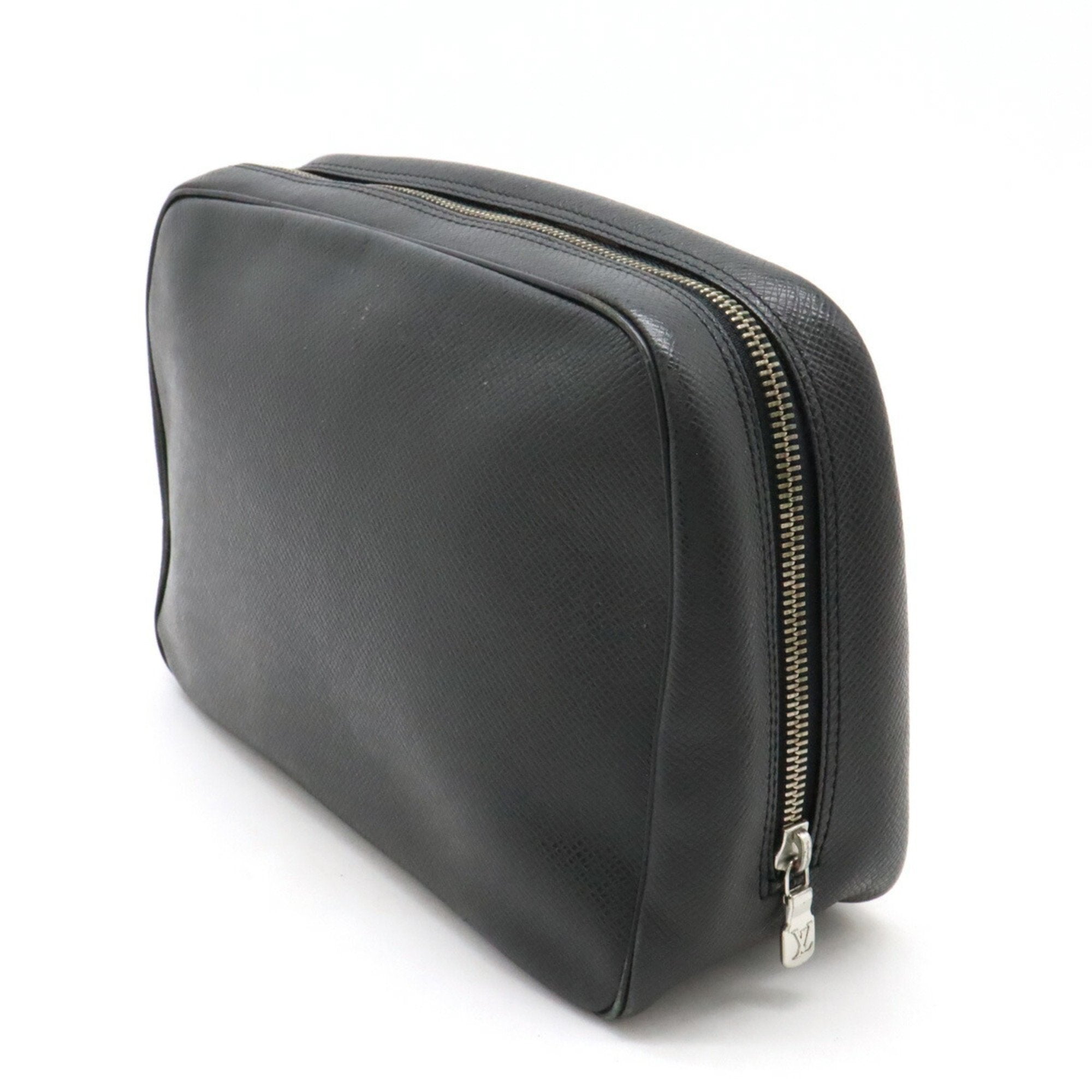 Louis Vuitton Ardoise Taiga Leather Pouch (Pre-Owned)