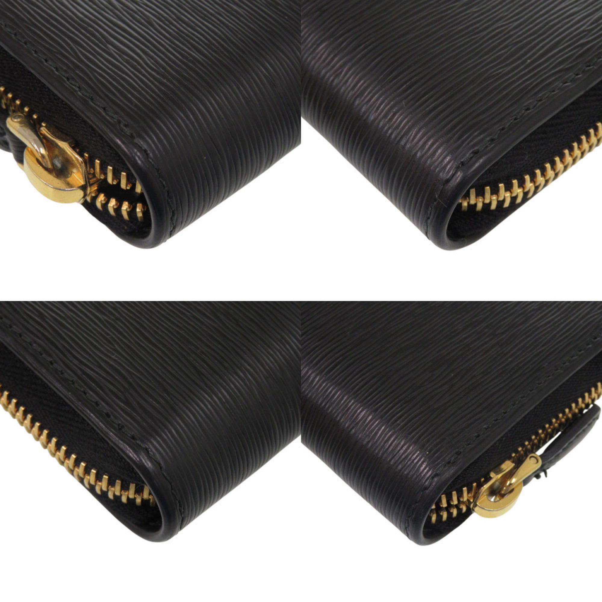 Prada Black Leather Coin Purse/Coin Case (Pre-Owned)