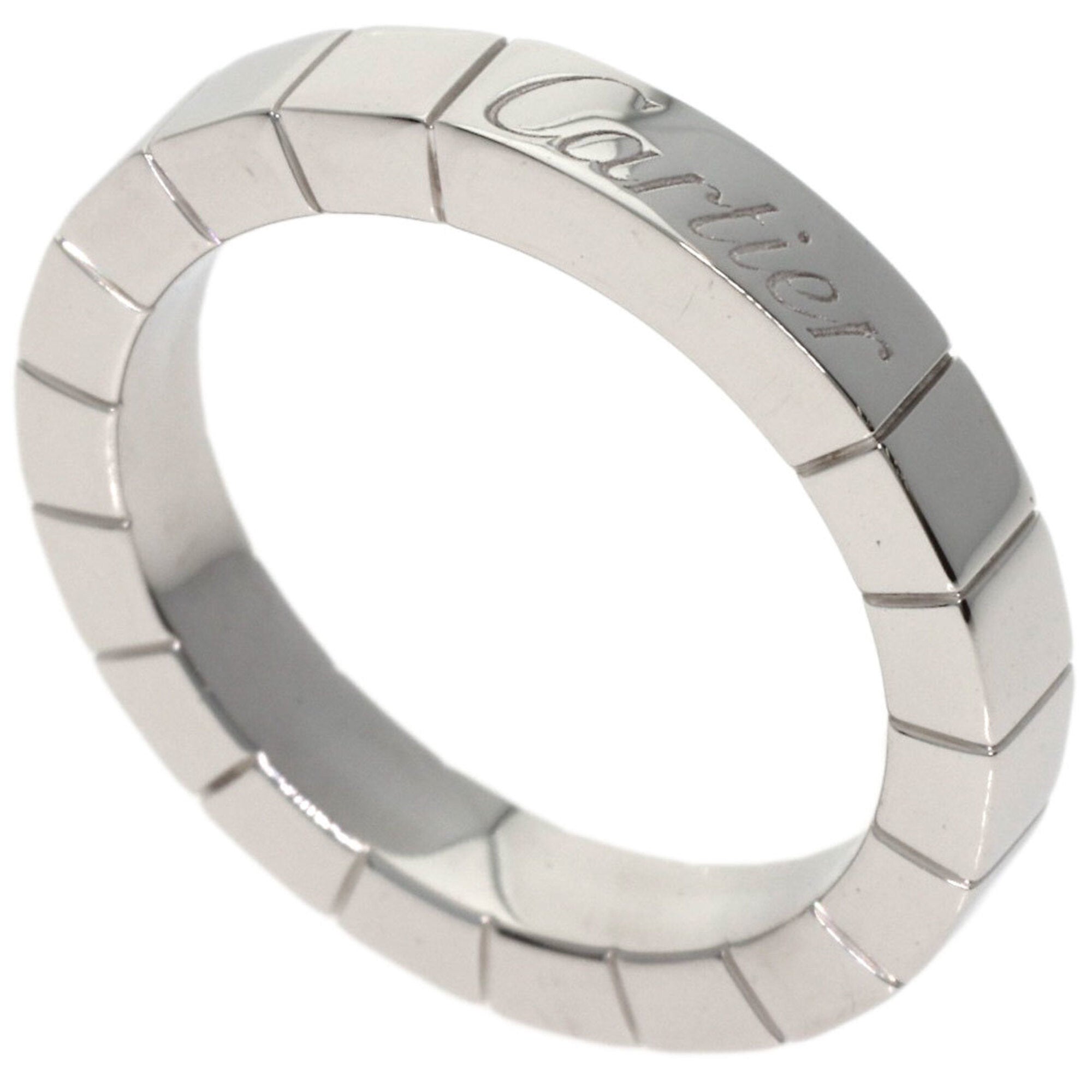 Cartier Lanieres White Gold (18K) Band Ring (Pre-Owned)
