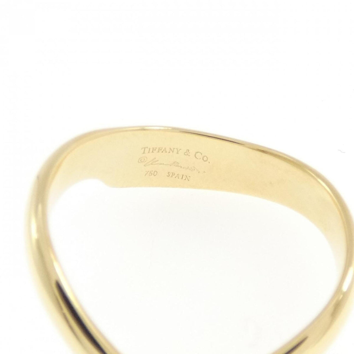 Tiffany Yellow Gold (18K) Band Ring (Pre-Owned)