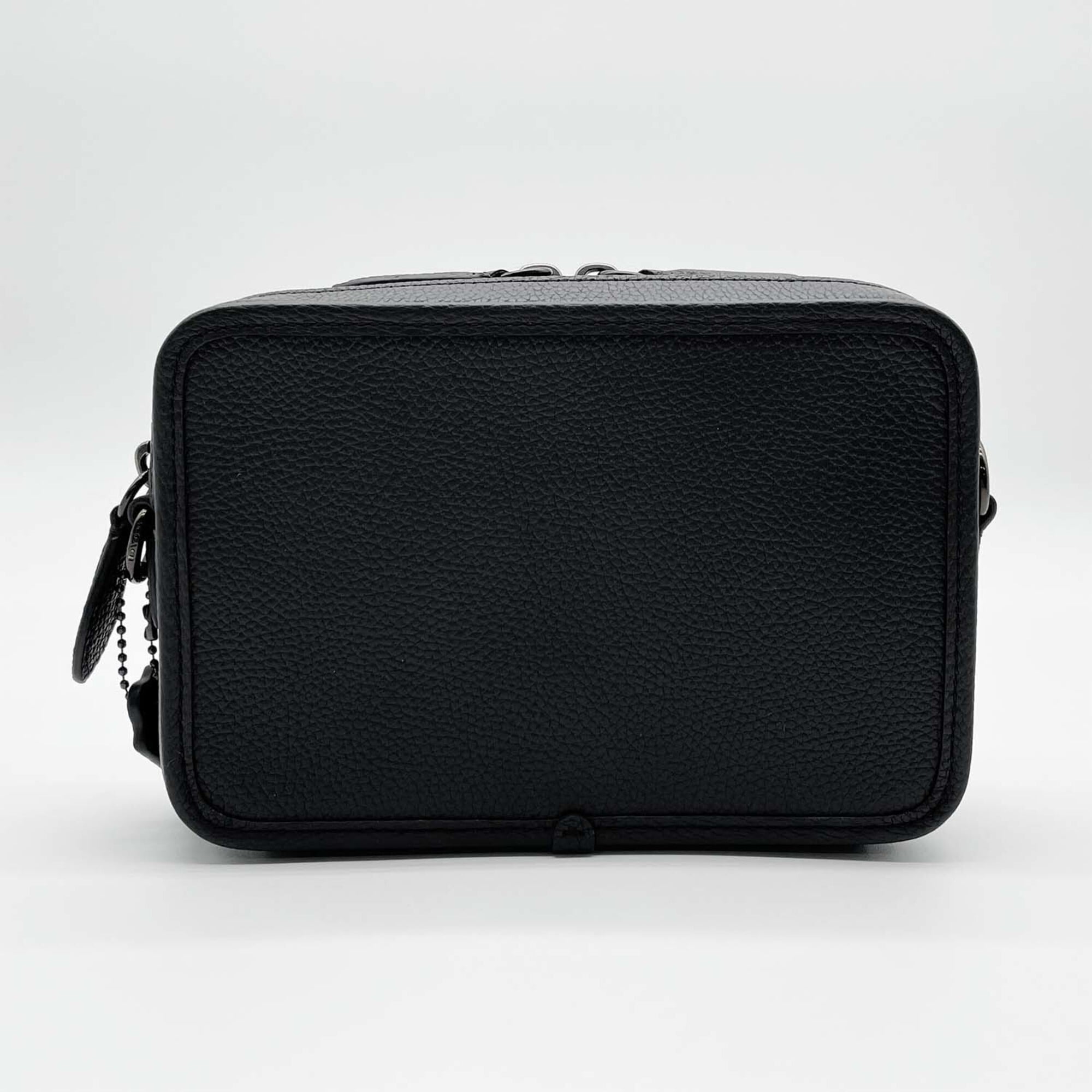 Coach Black Leather Shoulder Bag (Pre-Owned)