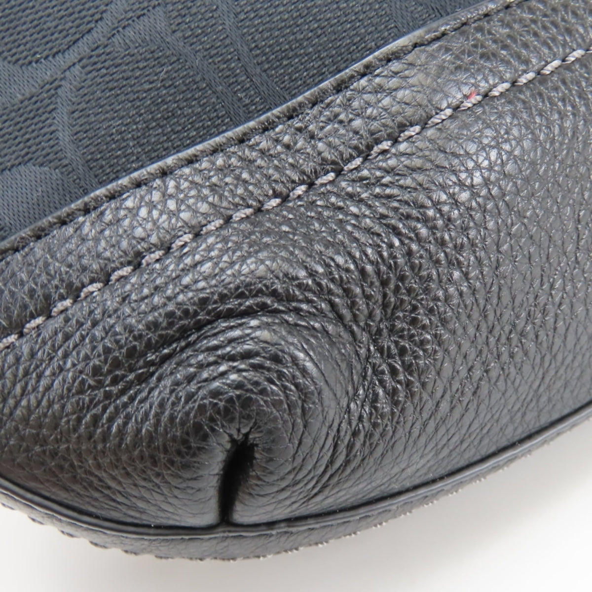 Coach Black Signature Line Shoulder Bag (Pre-Owned)