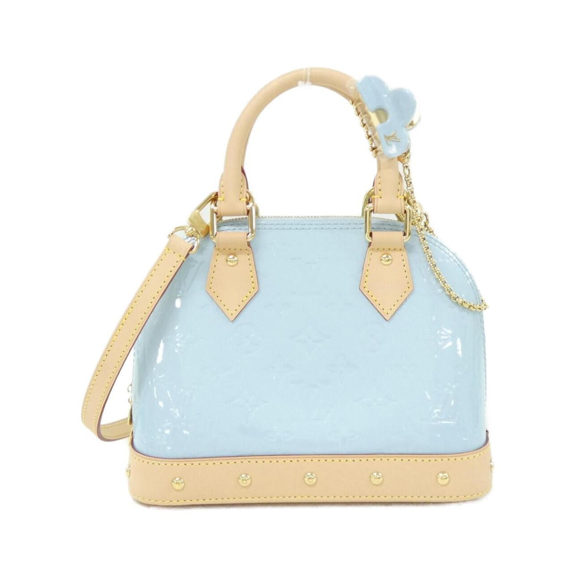 Louis Vuitton Blue Vernis Handbag (Pre-Owned)