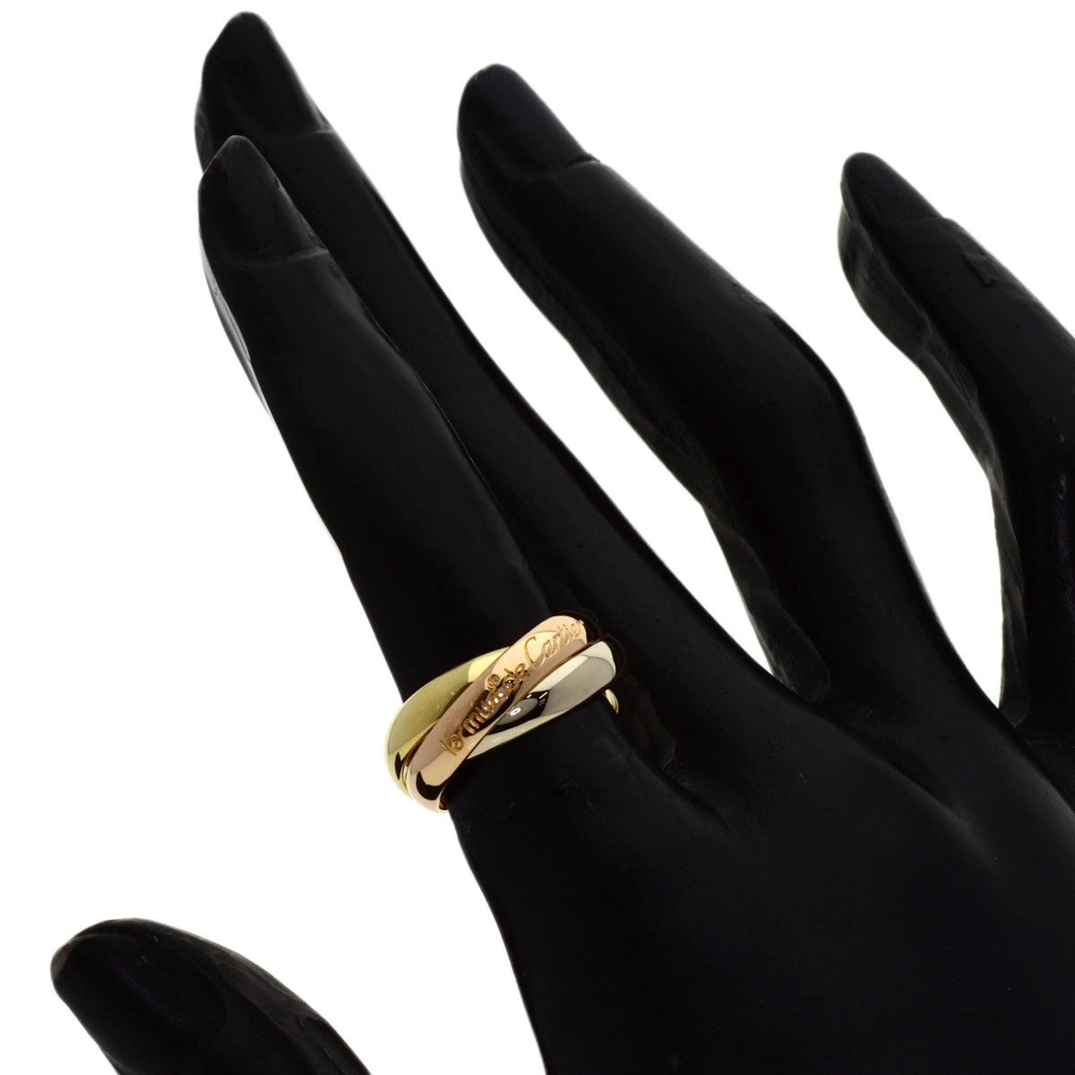 Cartier Yellow Gold (18K) Pink Gold (18K) White Gold (18K) Band Ring (Pre-Owned)
