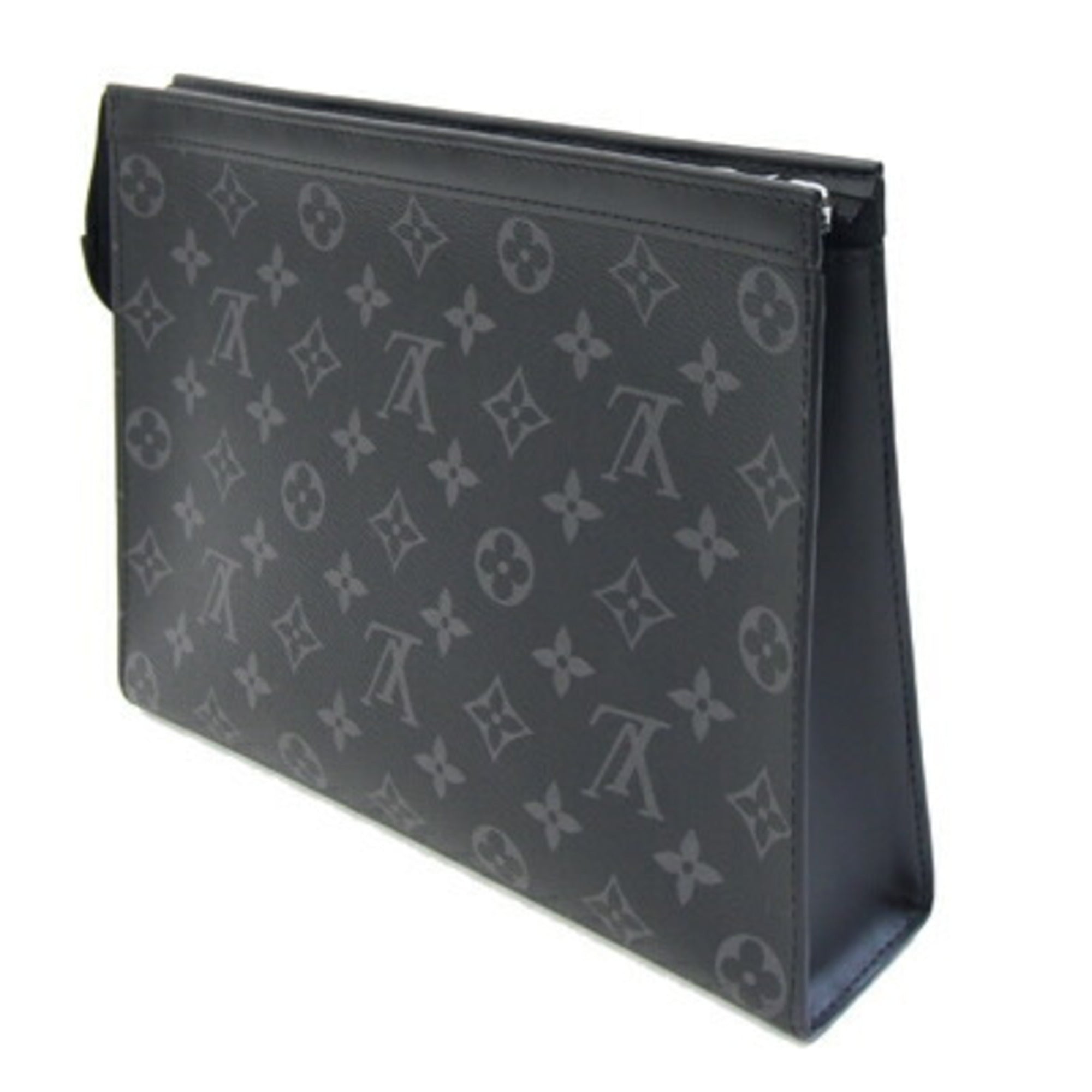 Louis Vuitton Monogram Eclipse Monogram Eclipse Monogram Eclipse Clutch Bag Pochette Pouch (Pre-Owned)