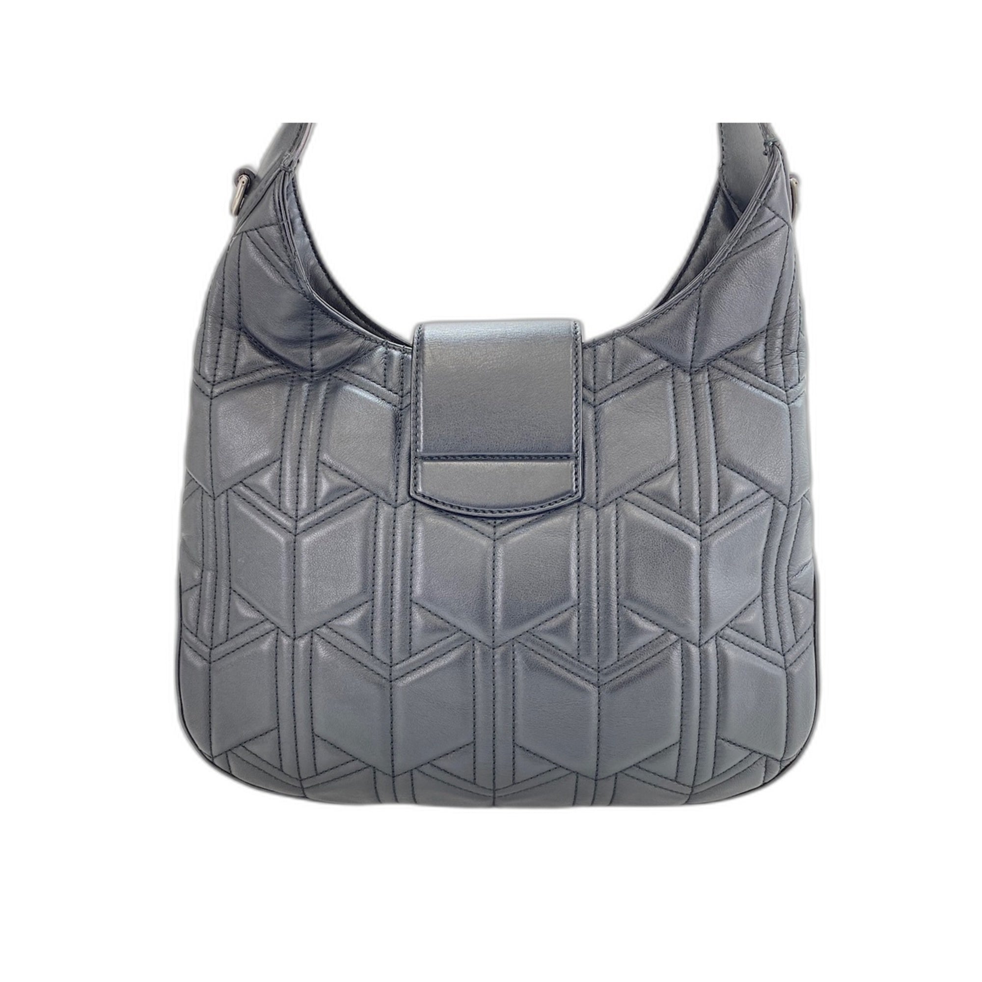 Gucci Black Leather Shoulder Bag (Pre-Owned)