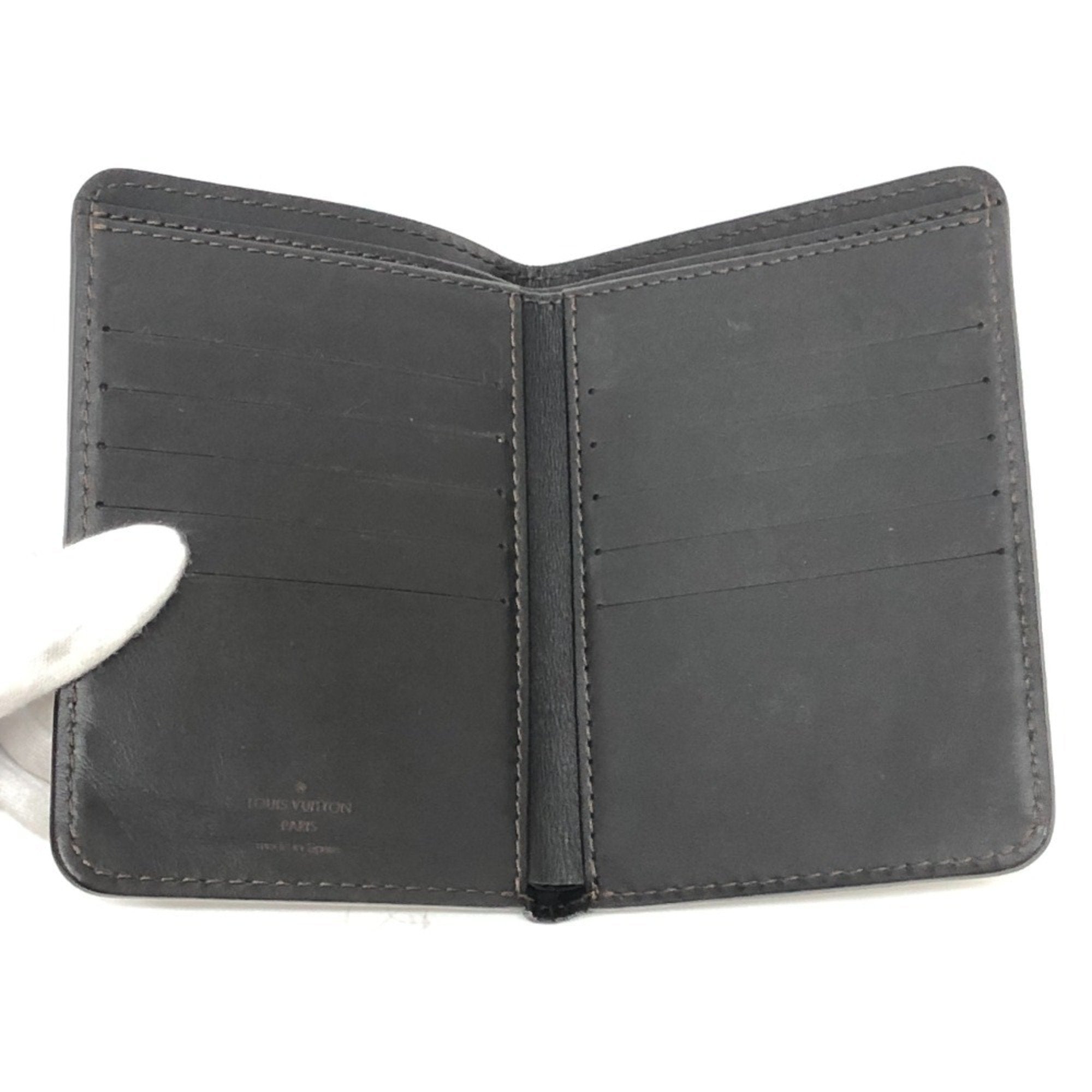 Louis Vuitton Coffee Utah Leather Coin Purse/Coin Case (Pre-Owned)