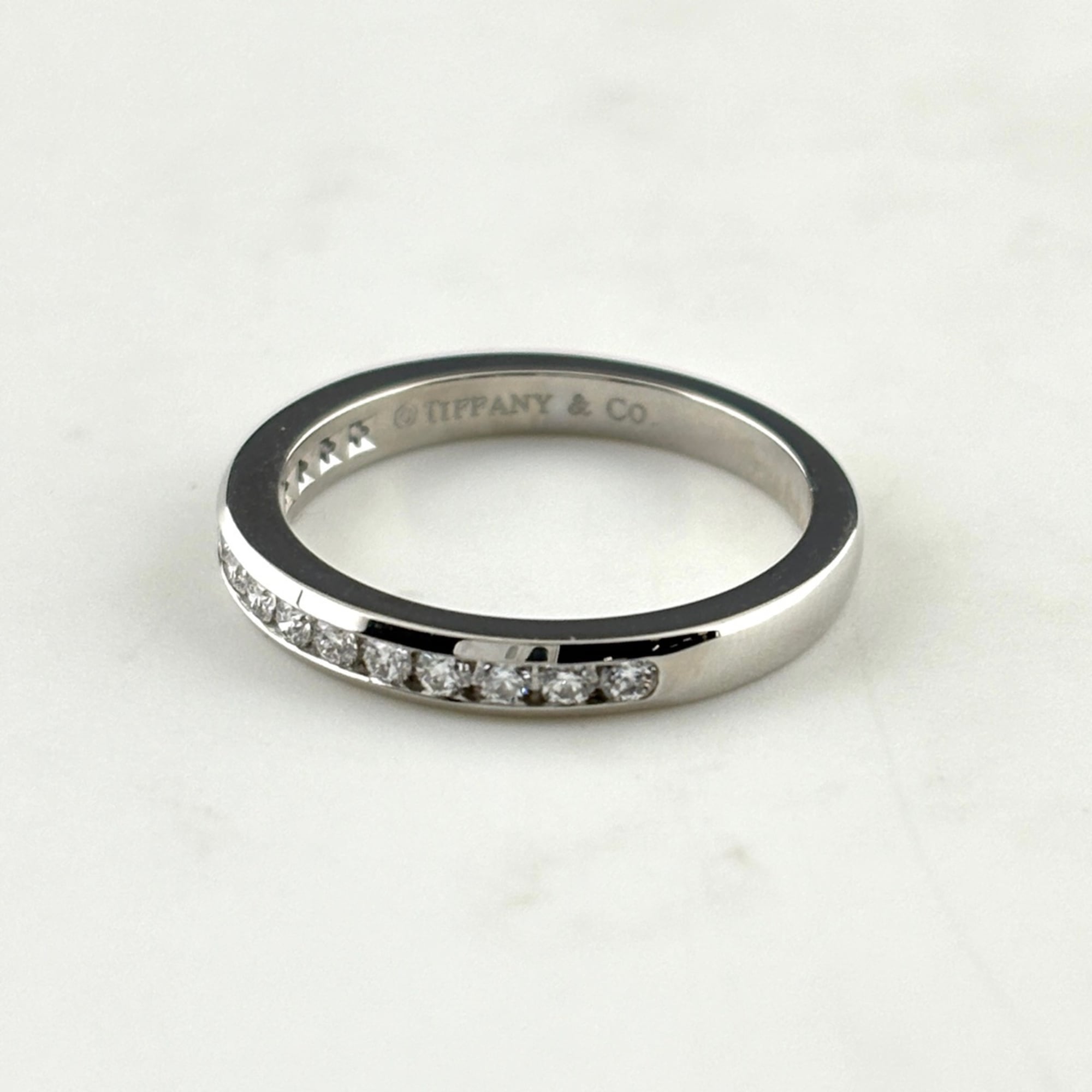 Tiffany Platinum 950 Band Ring (Pre-Owned)