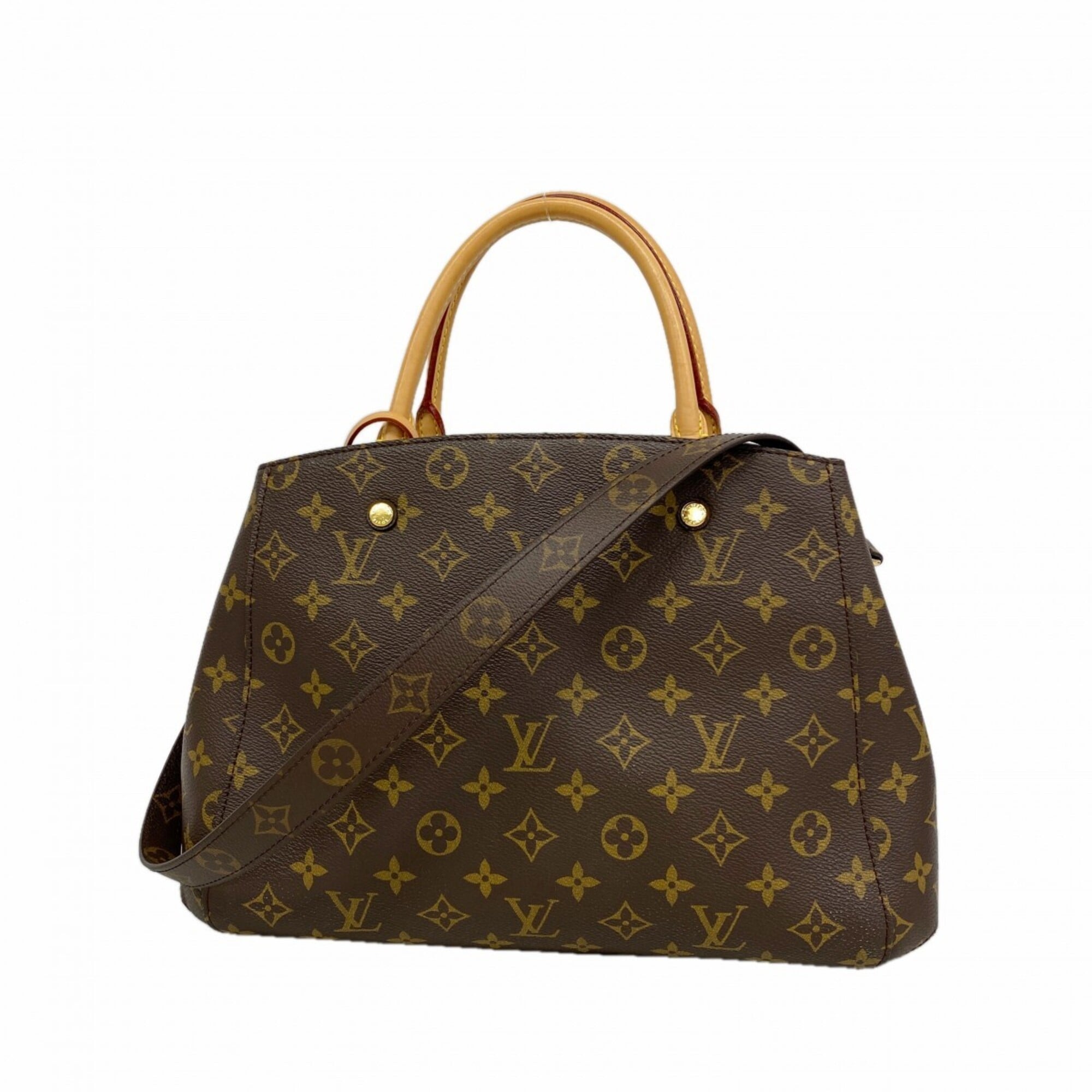 Louis Vuitton Brown Handbag (Pre-Owned)