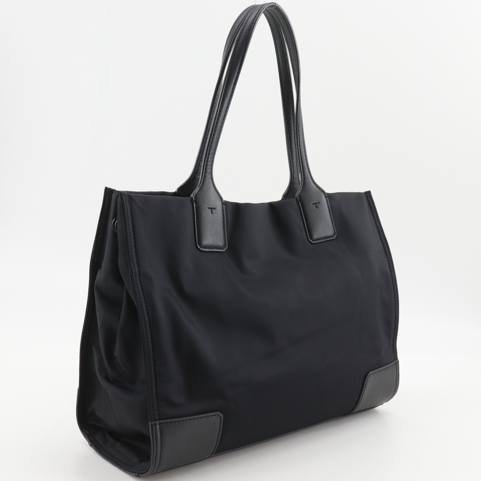 Tory Burch Black Nylon Tote Bag (Pre-Owned)