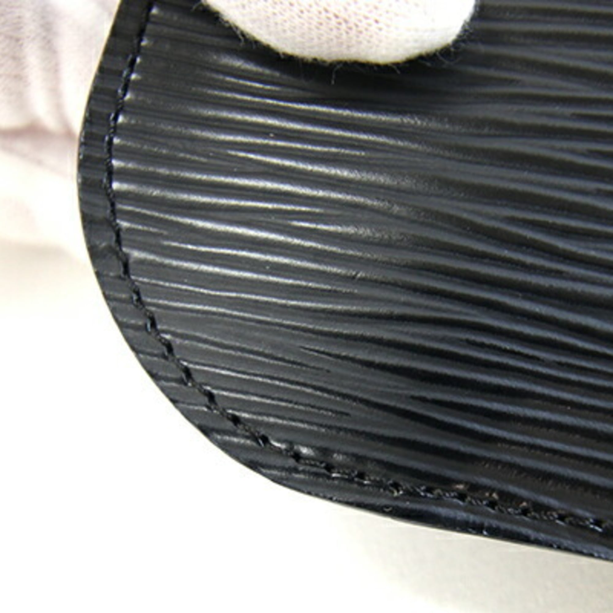 Louis Vuitton Noir Epi Leather Coin Purse/Coin Case (Pre-Owned)