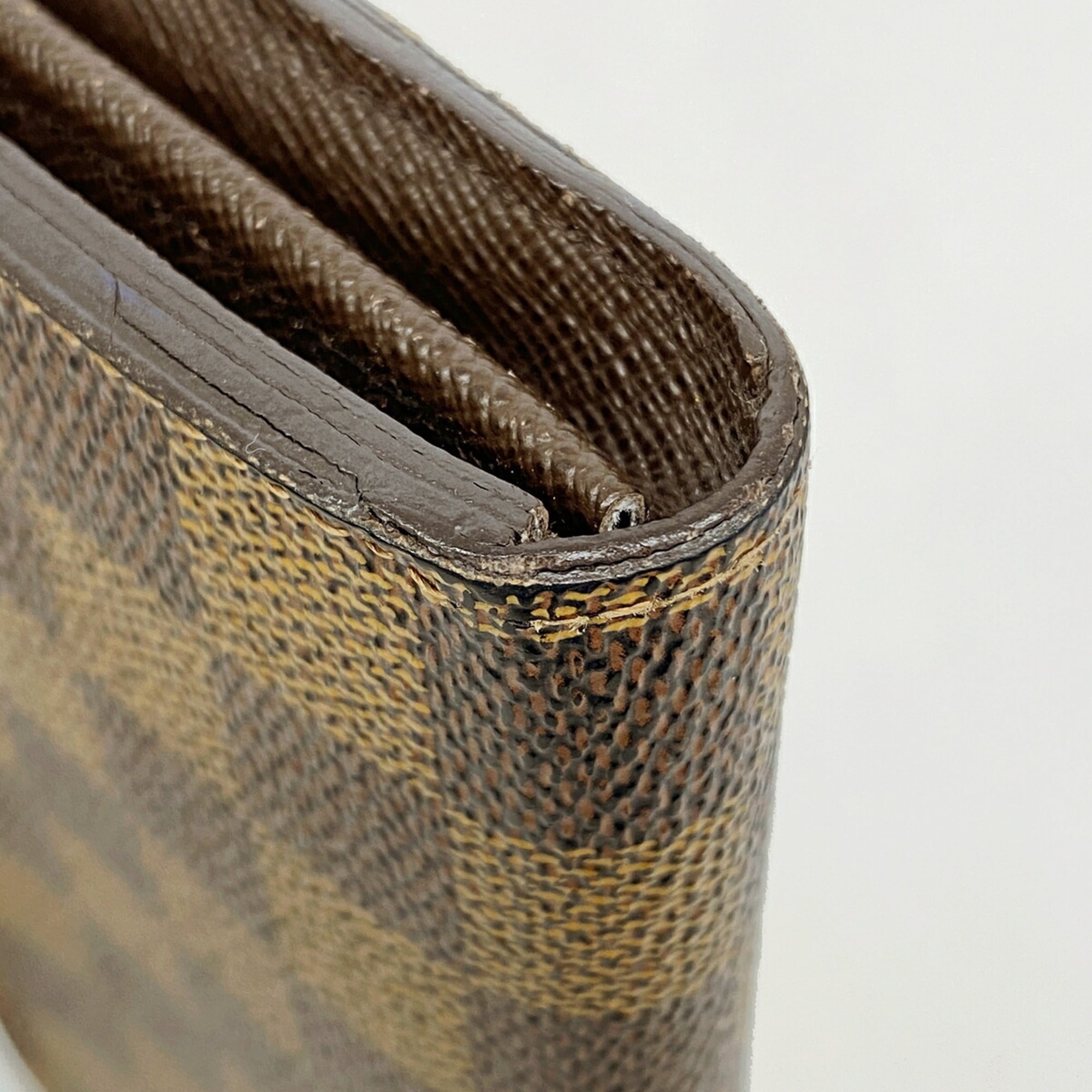 Louis Vuitton Ebene Long Wallet (Bi-Fold) (Pre-Owned)