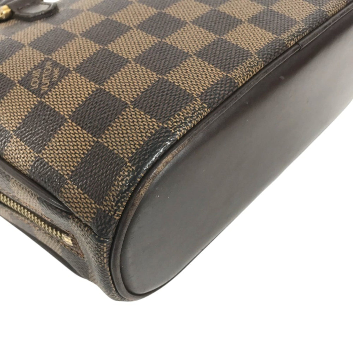 Louis Vuitton Brown Ebene Damier Canvas Handbag Tote Bag (Pre-Owned)