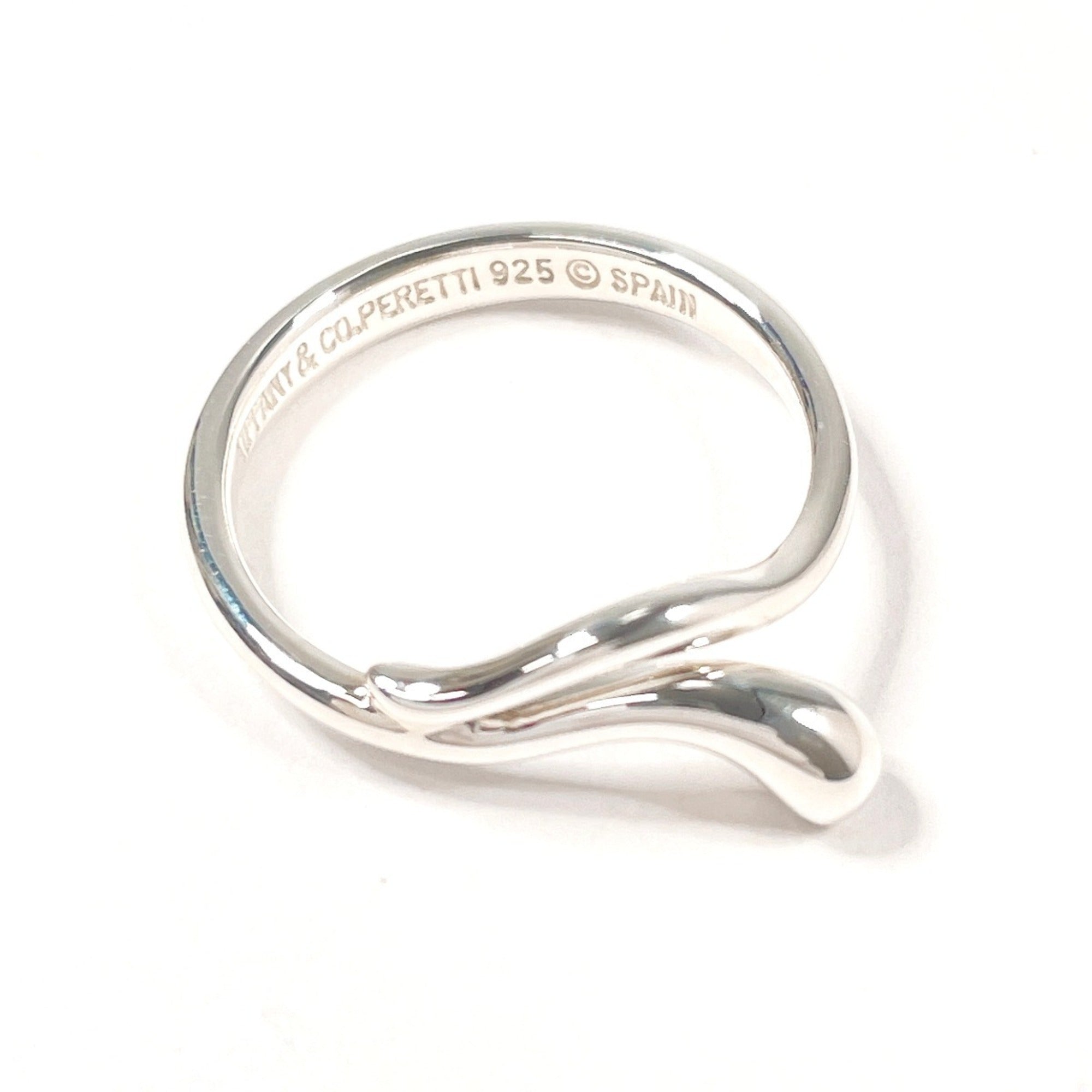 Tiffany Silver Silver 925 Band Ring (Pre-Owned)