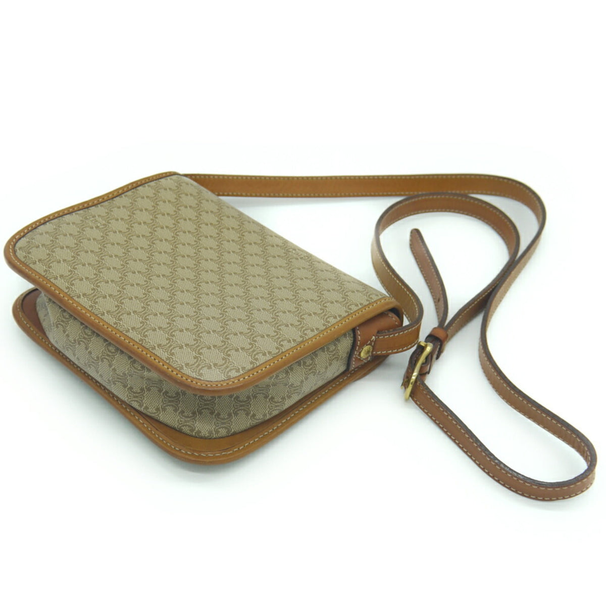 Celine Macadam Pvc Leather Shoulder Bag (Pre-Owned)
